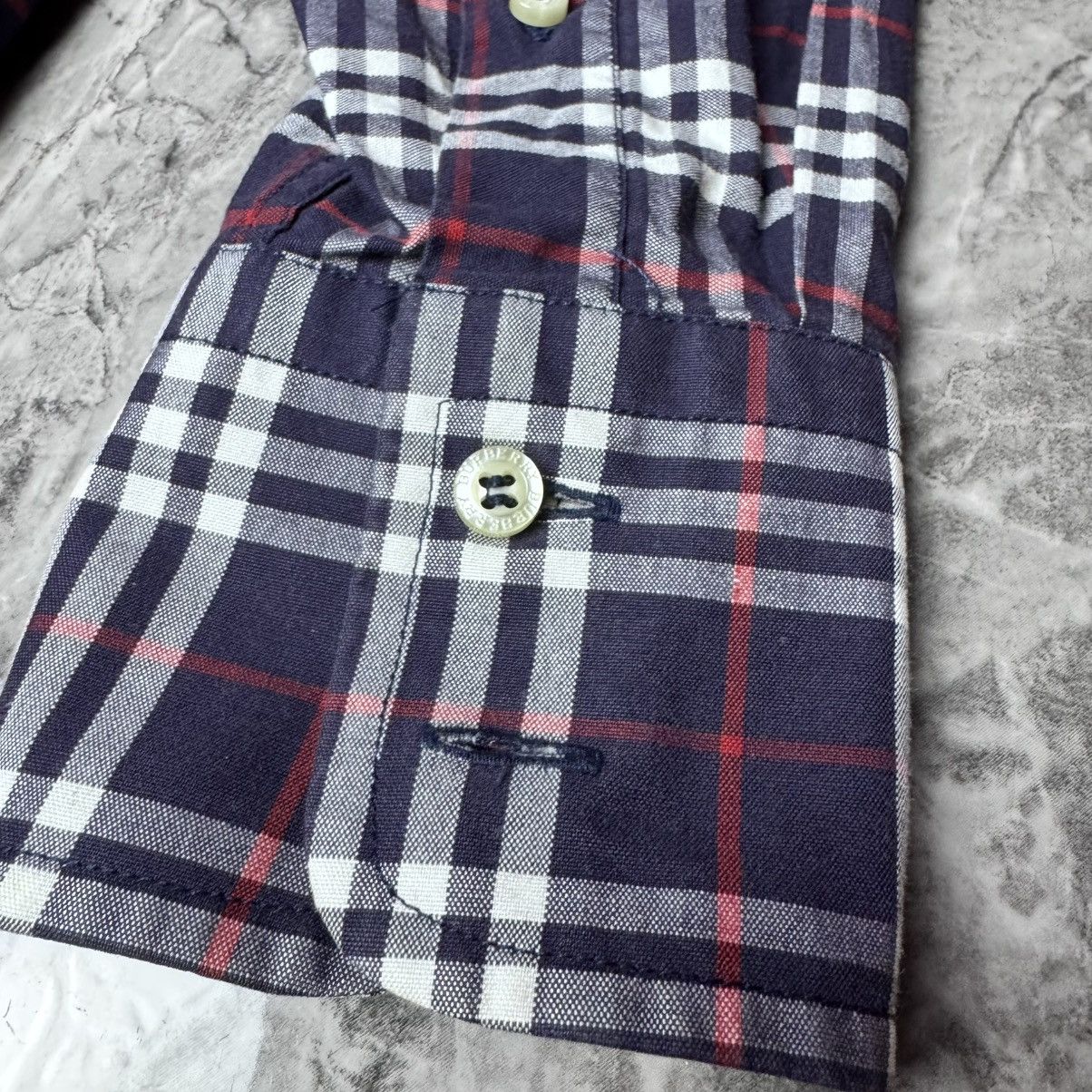Burberry × Vintage Vintage Burberry London Shirt Size US M / EU 48-50 / 2 - 11 Thumbnail