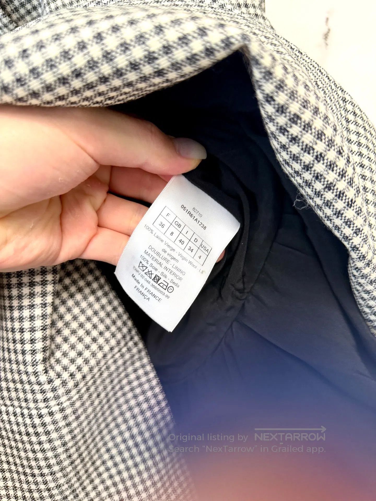 Dior Dior Plaid Dress| Size XS / US 0-2 / IT 36-38 - 4 Thumbnail