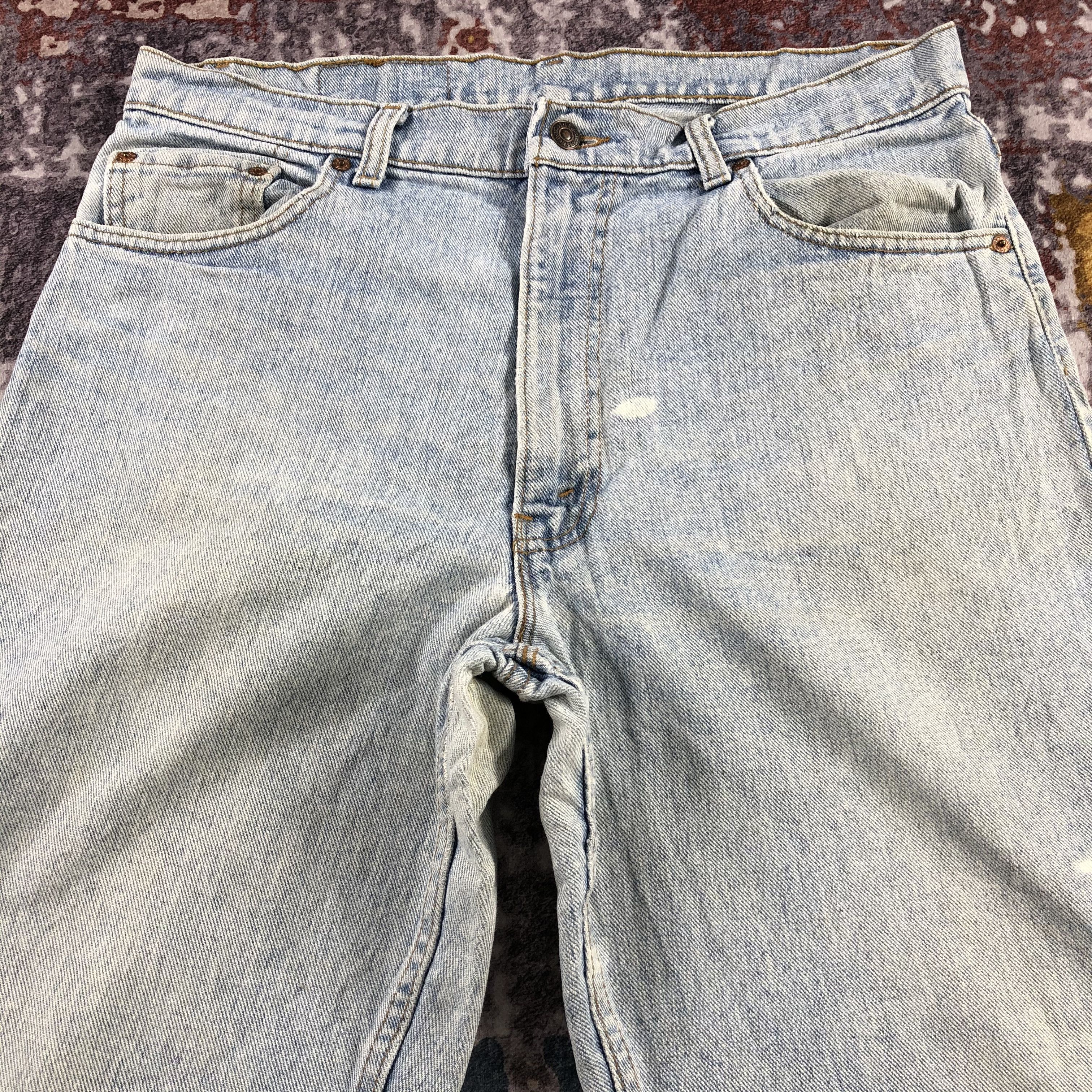 Levi's × Vintage Vintage 90s Blue Wash Levis 550 Jeans-JM2991 Size US 35 - 3 Thumbnail