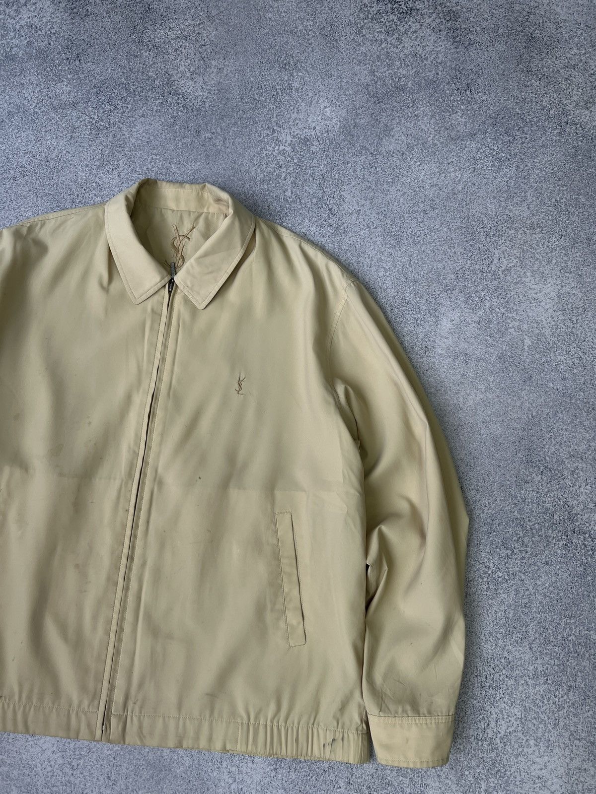Vintage × Yves Saint Laurent Vintage YSL Yves Saint Laurent detroit light jacket Size US L / EU 52-54 / 3 - 4 Thumbnail