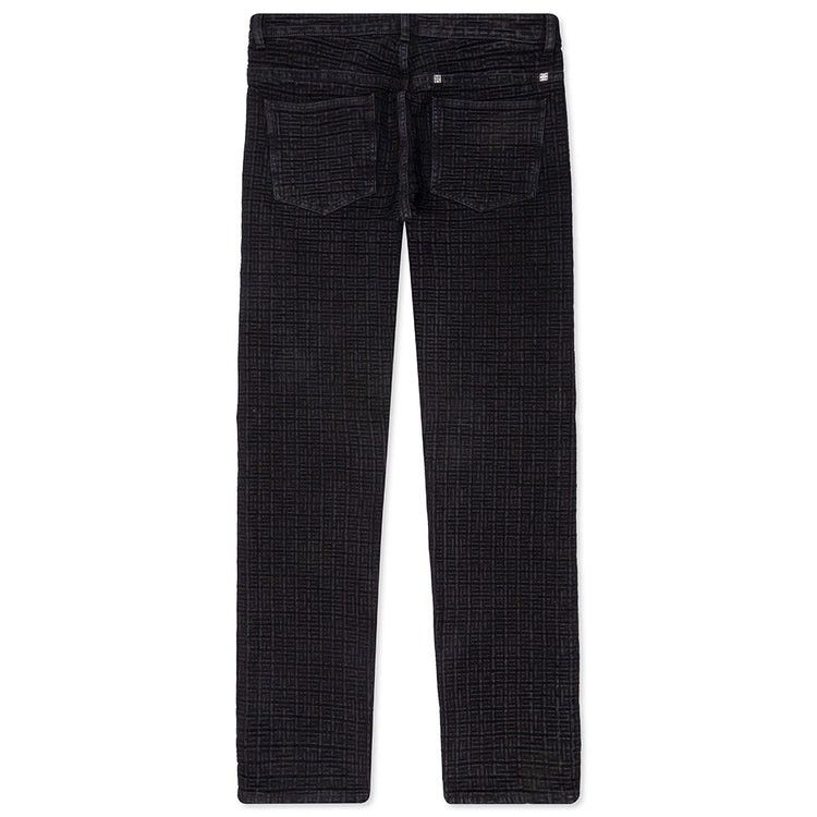 Givenchy Givenchy 4G Embossed Straight leg denim black Size US 32 / EU 48 - 2 Thumbnail