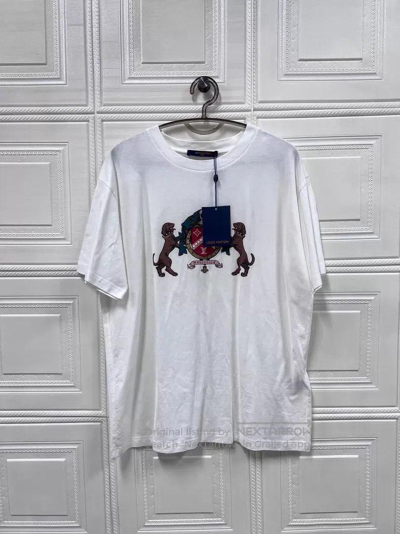 Louis Vuitton Louis Vuitton SS25 Embroidered Crewneck Short Sleeve Size US L / EU 52-54 / 3 - 1 Thumbnail