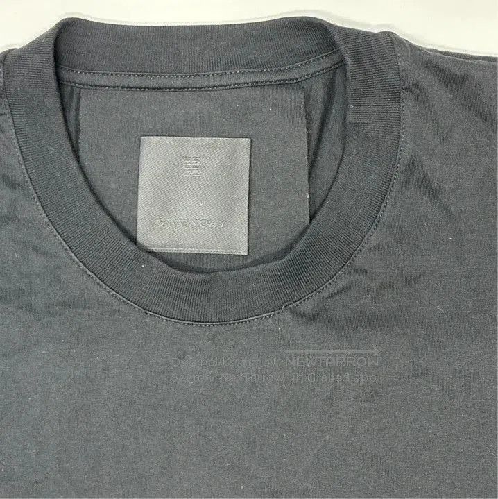 Givenchy Givenchy SS24 Logo Embroidered Men's Short-Sleeve T-Shirt. Size US XL / EU 56 / 4 - 5 Thumbnail