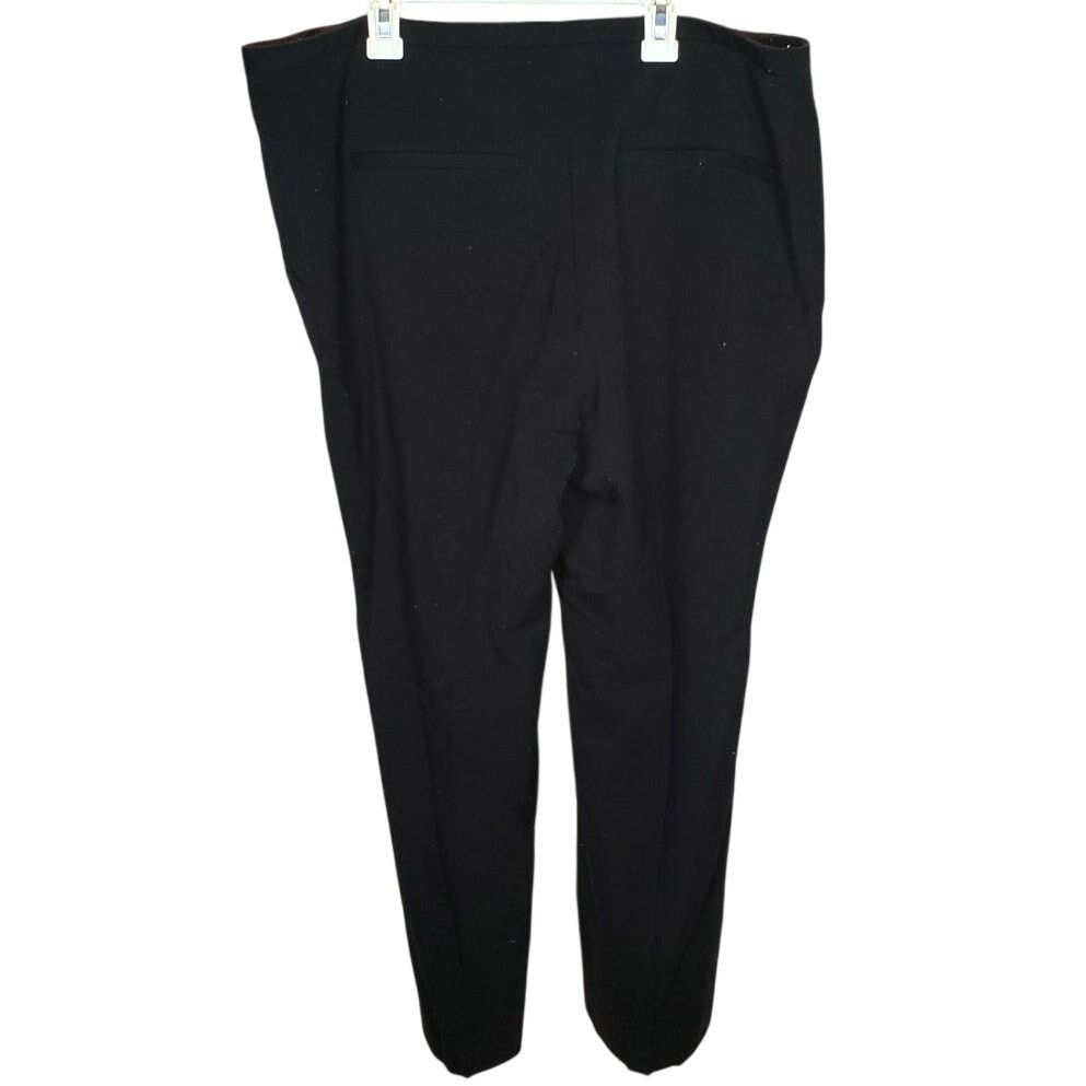Chicos Chico’s Black Dress Pants Ankle Length Size 3 Short Size 38" / US 16 / IT 52 - 2 Thumbnail
