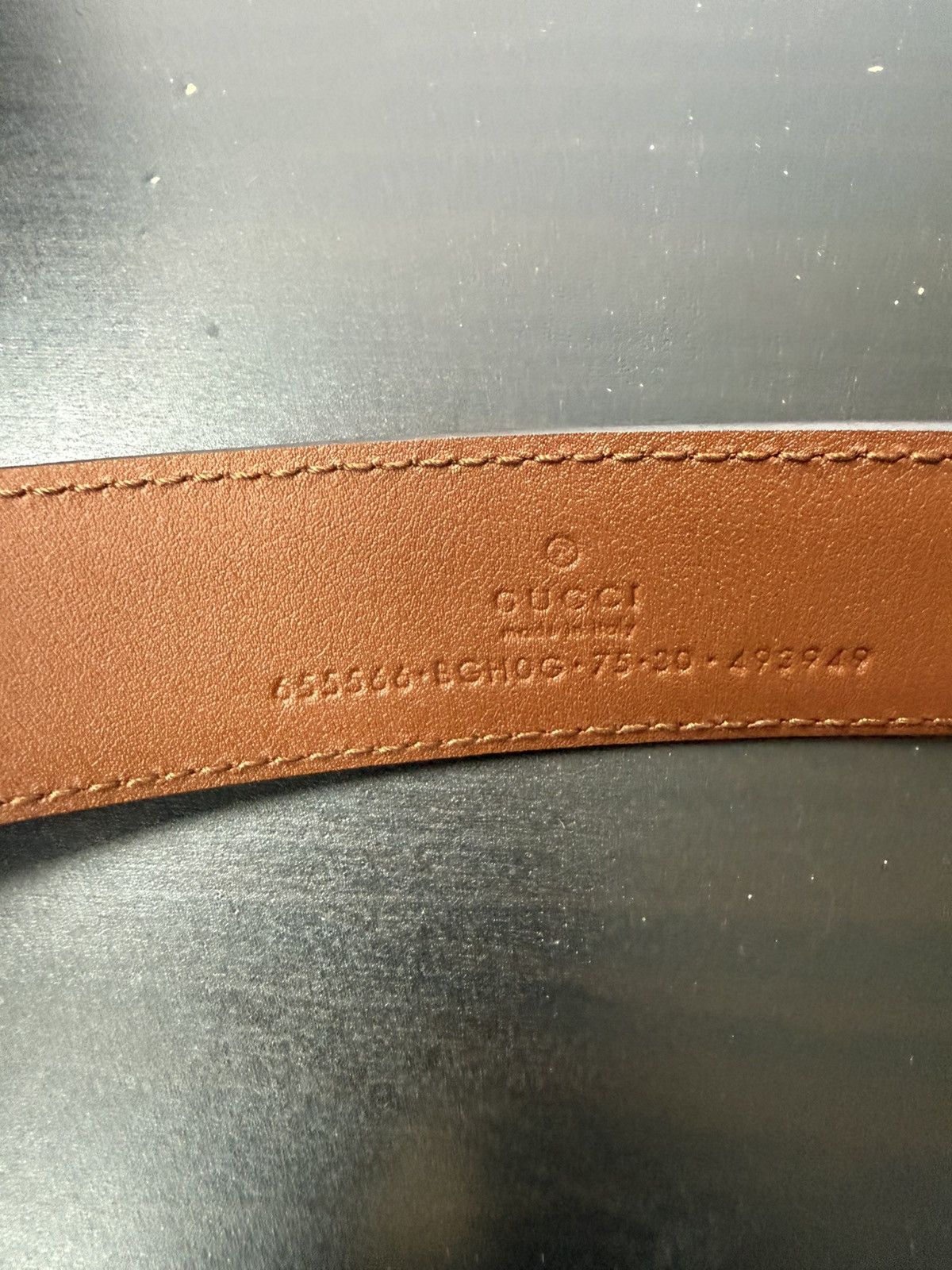 Gucci Gucci belt Size 26 - 2 Thumbnail
