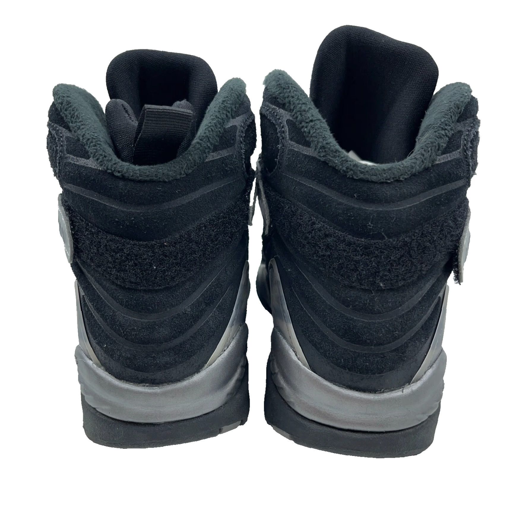Jordan Brand Air Jordan 8 Retro Sneaker Men Size 5Y Black/Gunsmoke-Metallic Silver FN5190 001 Size ONE SIZE - 6 Thumbnail