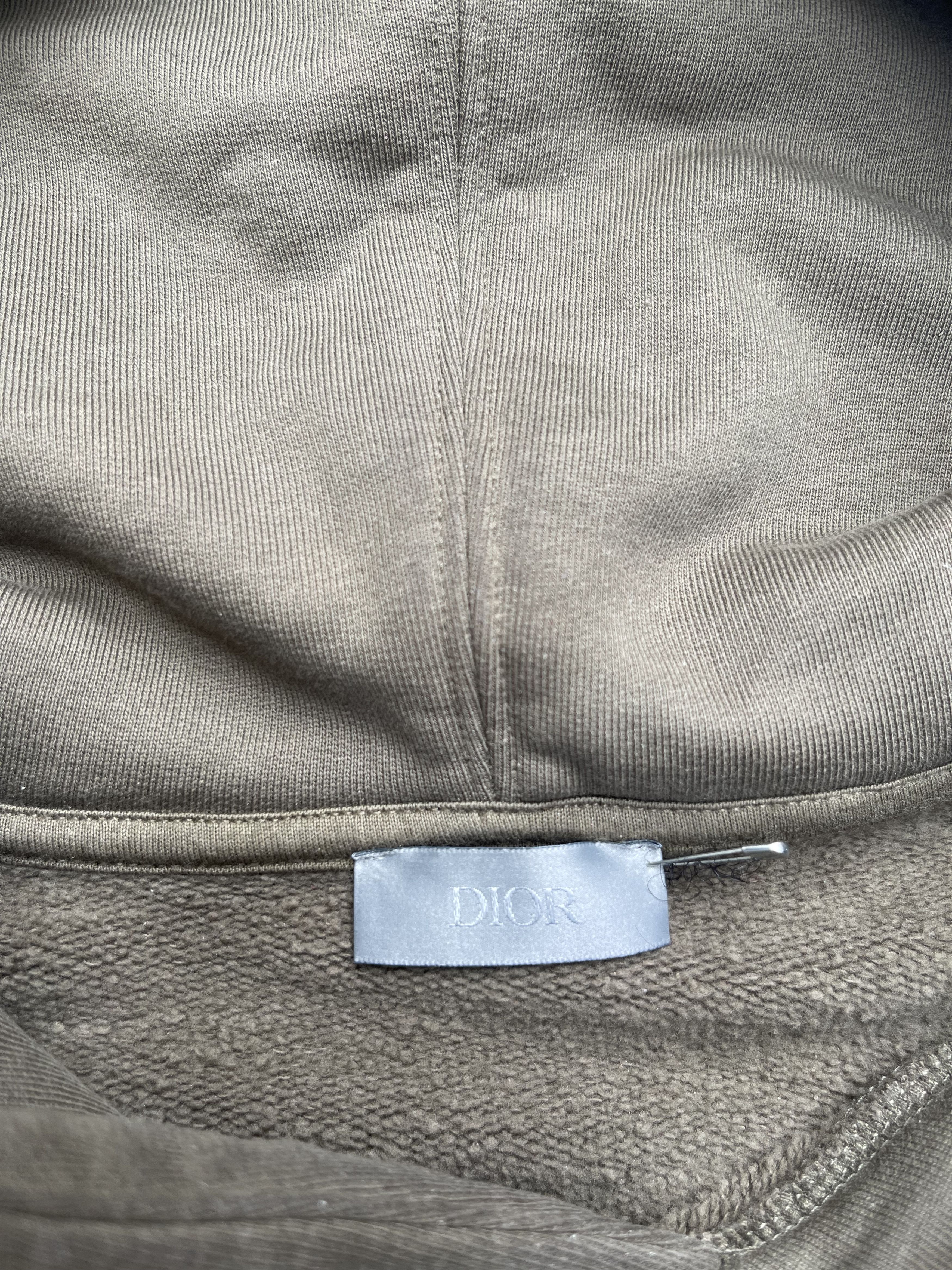 Christian Dior Monsieur Dior Homme Logo Embroidered Drawstring Hoodie Size US L / EU 52-54 / 3 - 3 Thumbnail
