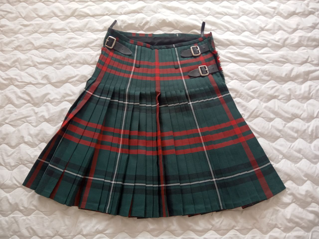 Designer Scottish Highland Kilt Unisex (Waist 39 cm) Size US 32 / EU 48 - 1 Thumbnail