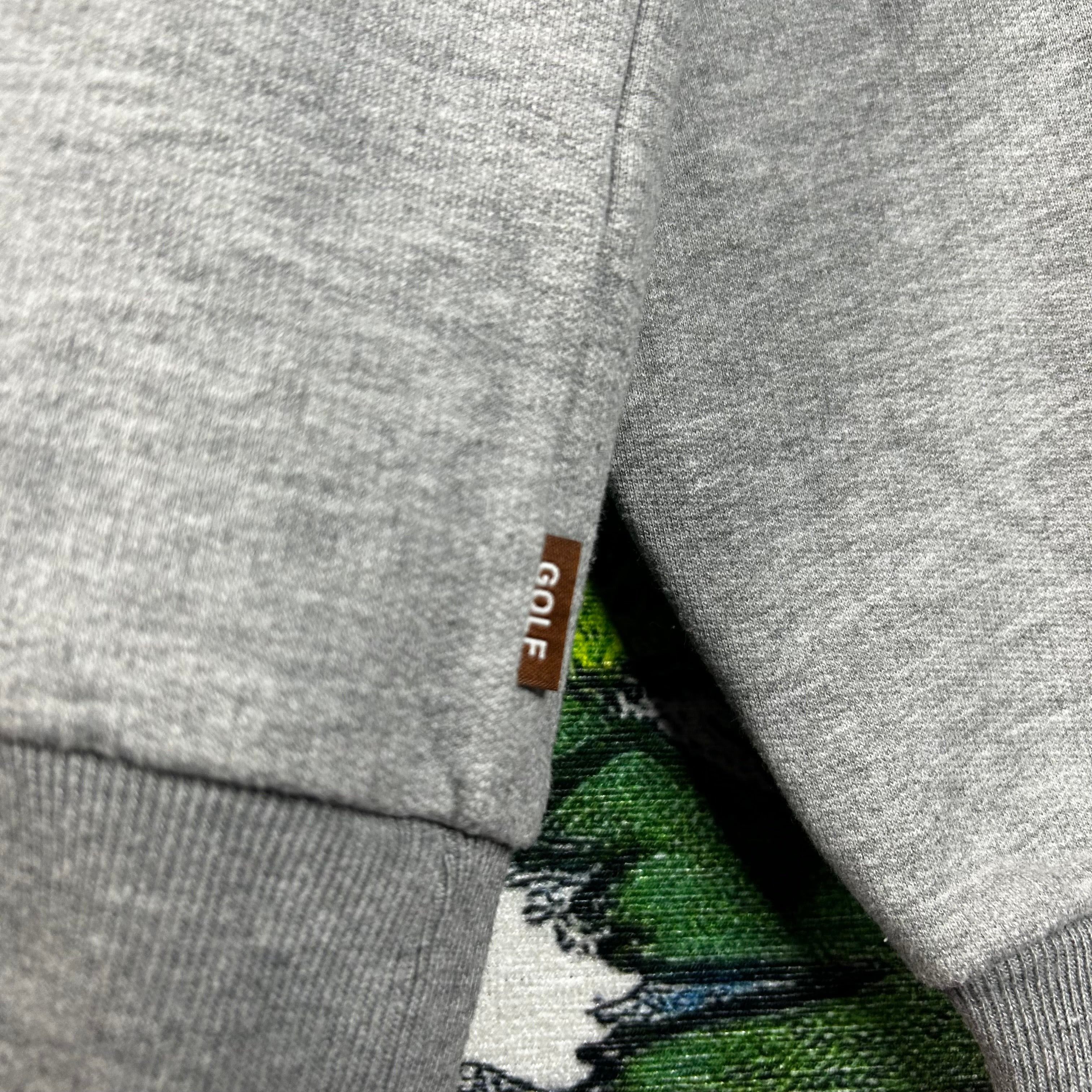Golf Wang Golf Wang Embroidered Logo Crew Neck Grey Size M Size US M / EU 48-50 / 2 - 4 Thumbnail