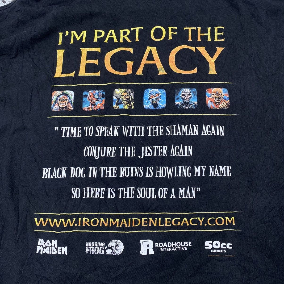 Iron Maiden Big Size Iron Maiden Legacy of The Beast Tee Size US XXL / EU 58 / 5 - 8 Thumbnail
