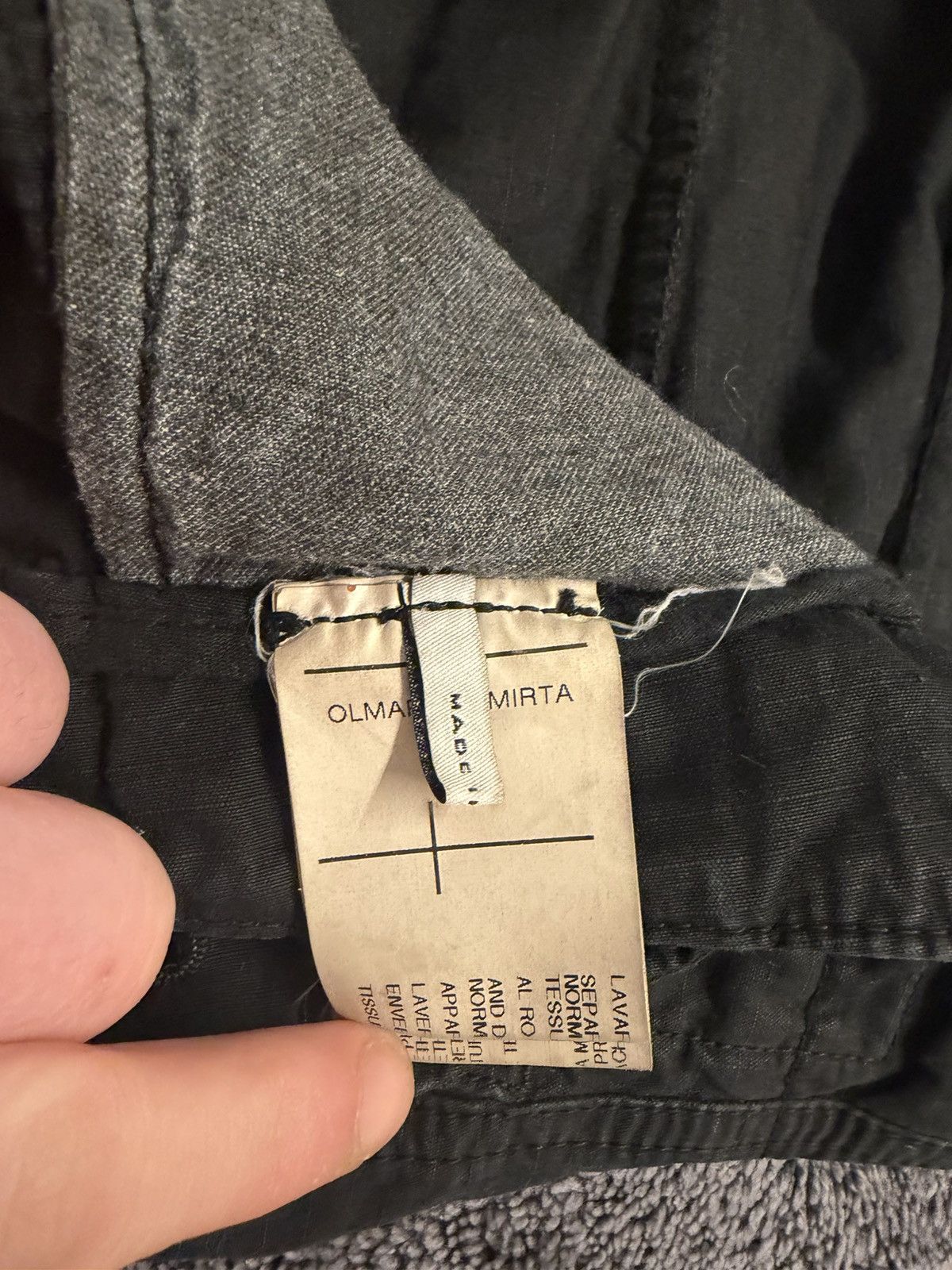 Rick Owens Olmar & Mirta Single Layer Aircuts Size US 32 / EU 48 - 8 Thumbnail