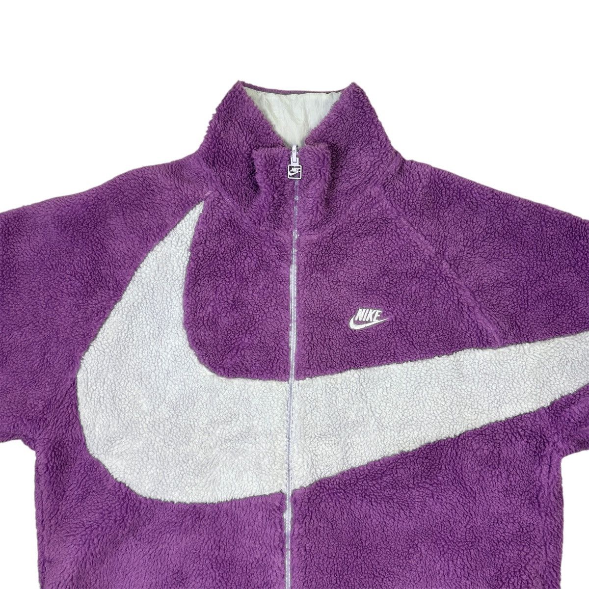 Nike Nike Reversible Fleece Jacket Size US XL / EU 56 / 4 - 4 Thumbnail