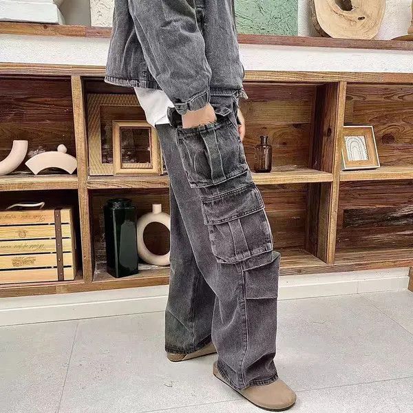 Japanese Brand VIBE Vintage washed hip-hop skater baggy jeans Size US 34 / EU 50 - 8 Thumbnail
