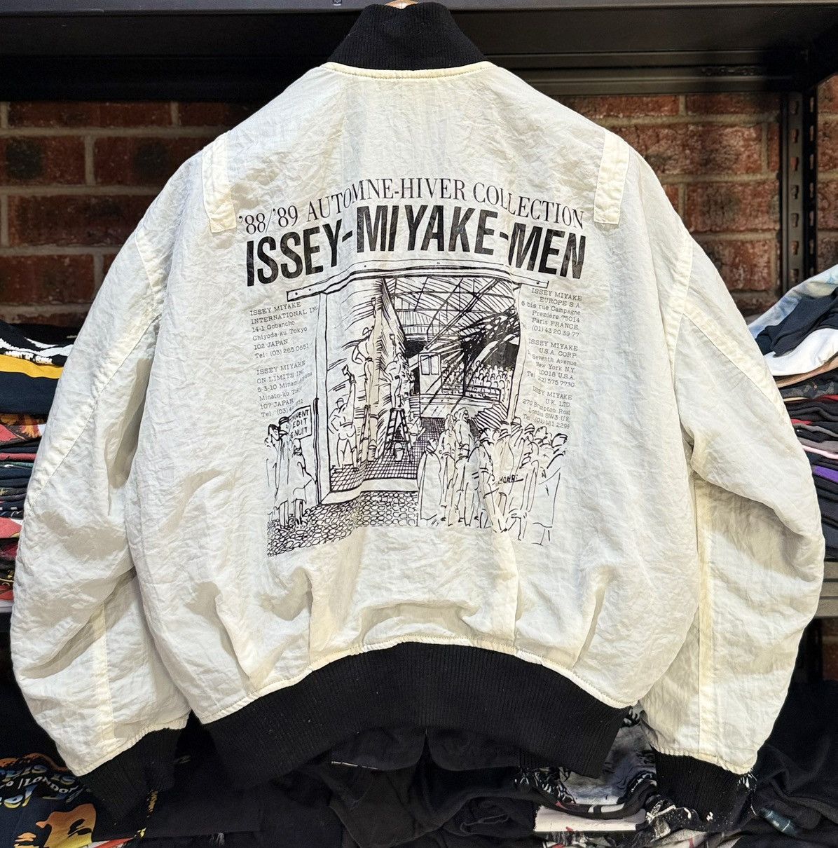 Issey Miyake Very Rare 80s Issey Miyake Automne-Hiver Collection Jacket Size US M / EU 48-50 / 2 - 1 Thumbnail