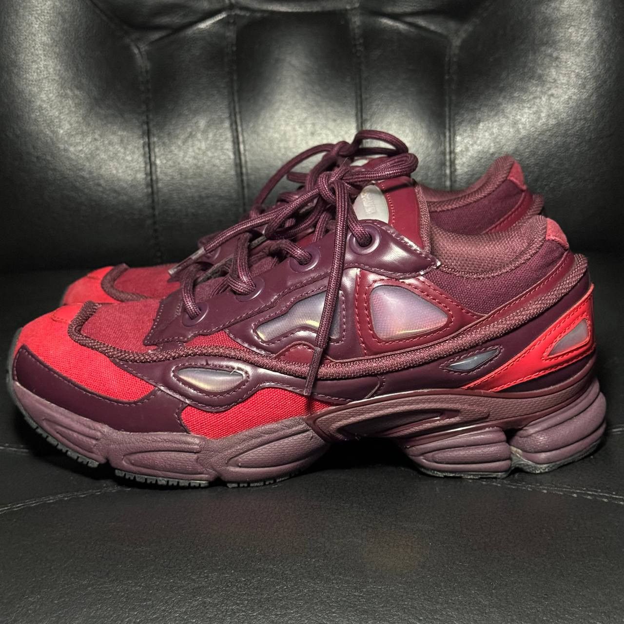 Adidas × Raf Simons Adidas Raf Simons Ozweego Burgundy Size US 6 / EU 39 - 3 Thumbnail