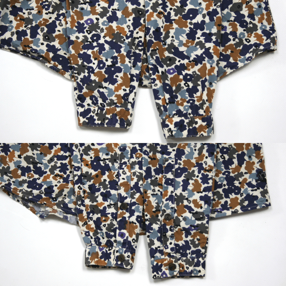 Burberry Brit Floral Printed Shirt Size XS / US 0-2 / IT 36-38 - 7 Thumbnail
