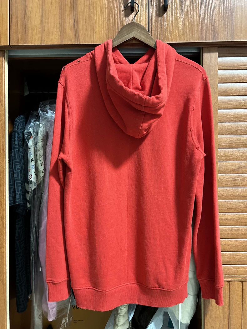 Givenchy Givenchy Distressed Style Red Hoodie Size US S / EU 44-46 / 1 - 2 Thumbnail