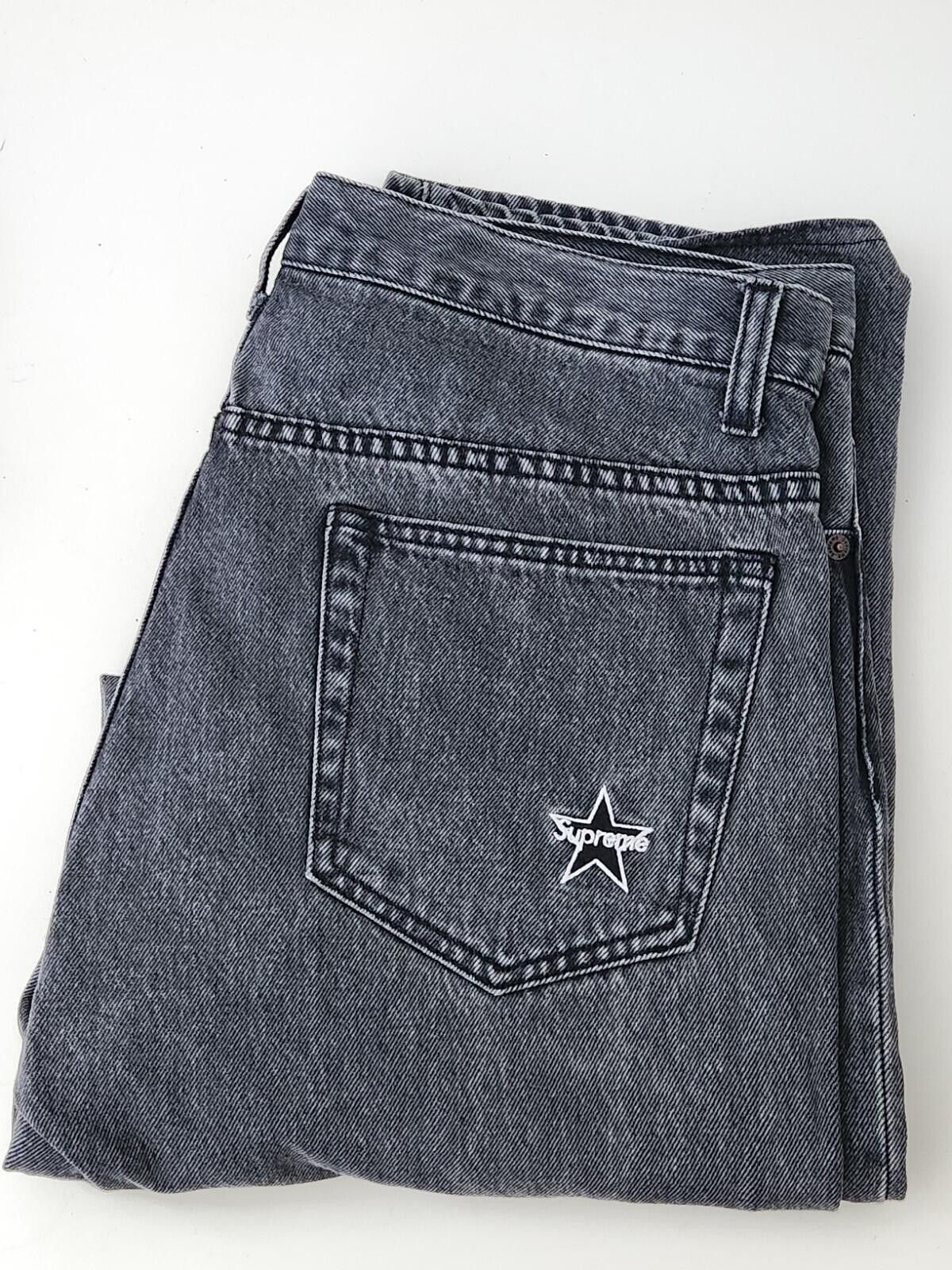 Supreme Supreme Regular Jeans in Overdyed Green | Grailed