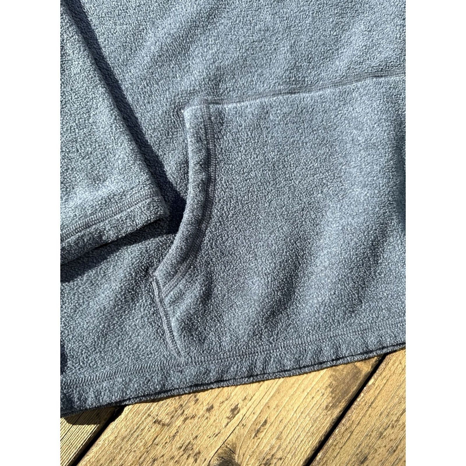 Eddie Bauer VINTAGE Eddie Bauer Sweatshirt Pullover 90s USA Made Gray Men’s L Long Sleeve Zip Fleece Crew Neck Size US L / EU 52-54 / 3 - 4 Thumbnail