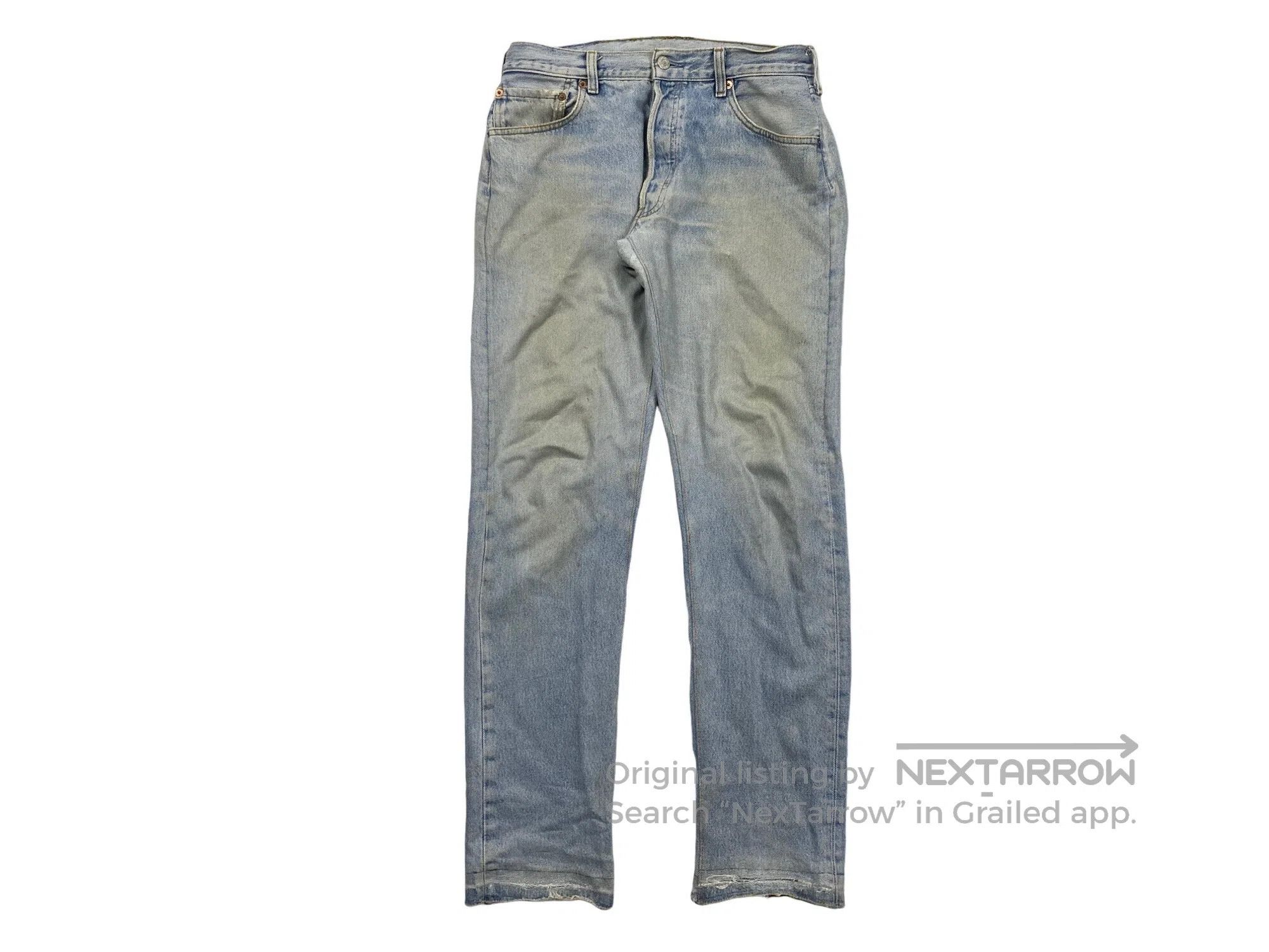 Gallery Dept. GALLERY DEPT. Washed Blue Denim Pants Size US 30 / EU 46 - 1 Thumbnail