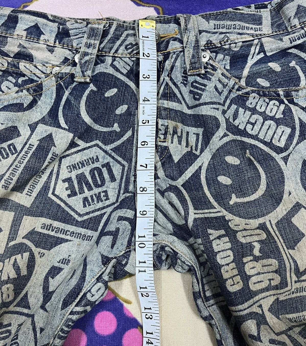 Japanese Brand 💸BindingOffer💸 CO&LU Rare Design Denim Pant Size US 32 / EU 48 - 14 Thumbnail
