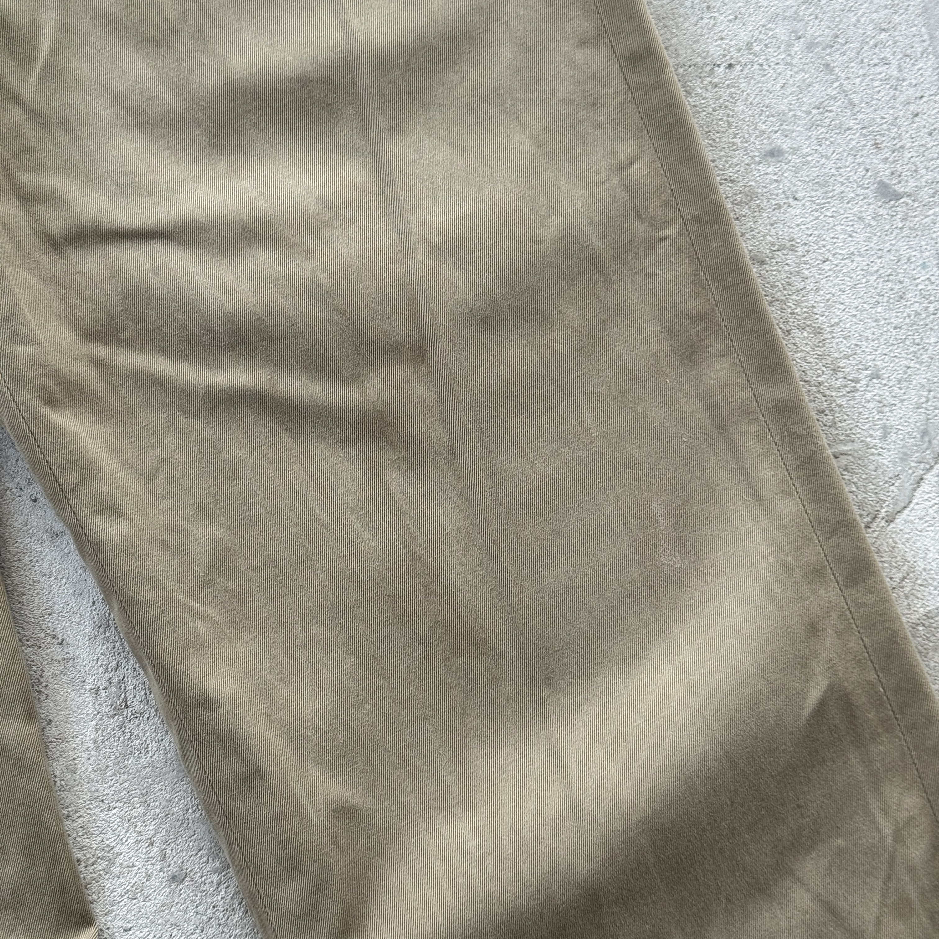Polo Ralph Lauren Vintage Polo Ralph Lauren Beige Chino Trousers Straight Leg Size US 33 - 5 Thumbnail