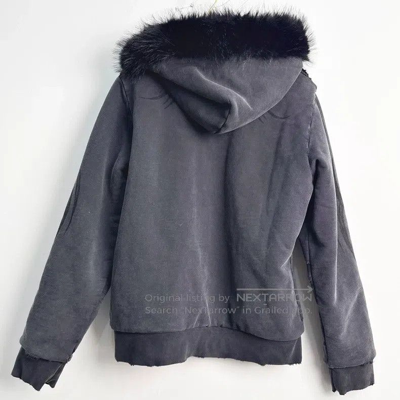 Balenciaga Balenciaga Embroidered Dragon Print Hooded Slim Fleece Jac Size US L / EU 52-54 / 3 - 3 Thumbnail