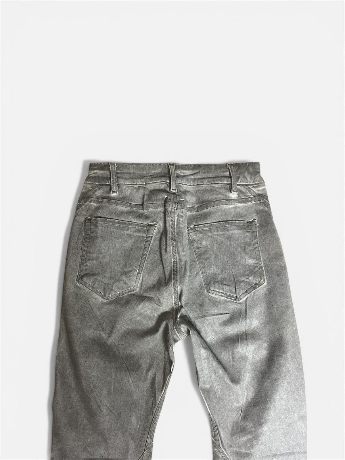 Rick Owens Drkshdw 2024 Rick Owens Waxed Bias Spiral Denim Size US 28 / EU 44 - 4 Thumbnail
