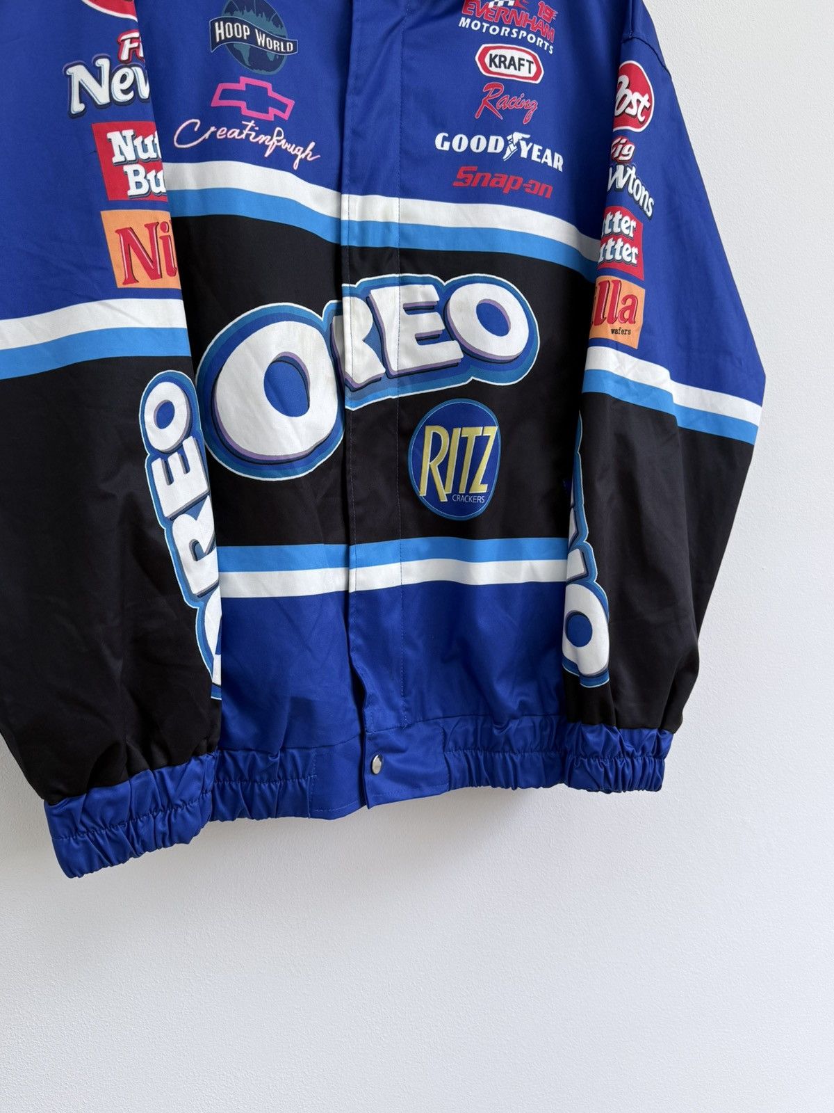 NASCAR Vintage NASCAR Oreo Racing Jacket Formula 1 Size US L / EU 52-54 / 3 - 3 Thumbnail