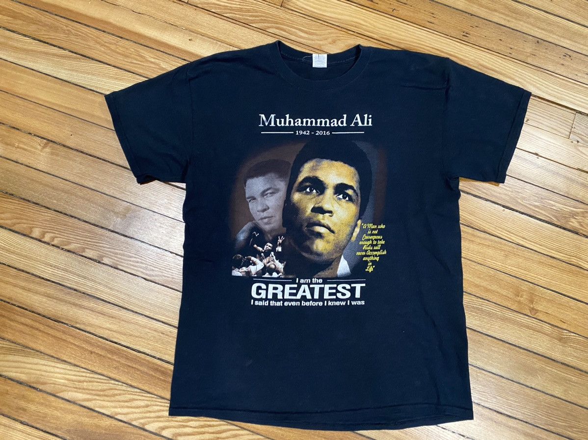 Band Tees × Vintage Muhammad Ali double sided T M/L Size US M / EU 48-50 / 2 - 1 Thumbnail