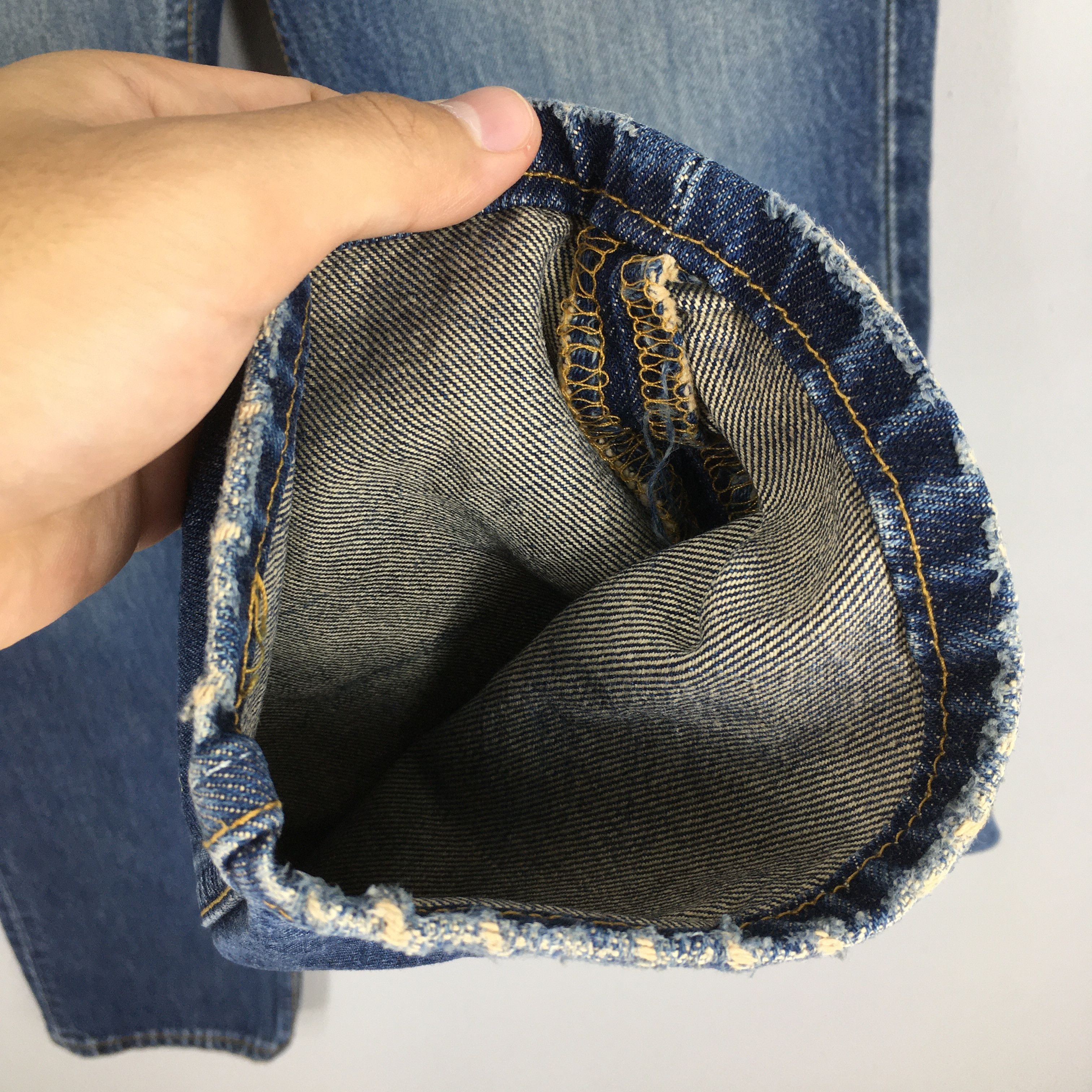 Levi's Size 26x31 Vintage 90s Levi's 501 Distressed Jeans S61 Size 26" / US 2 / IT 38 - 5 Thumbnail