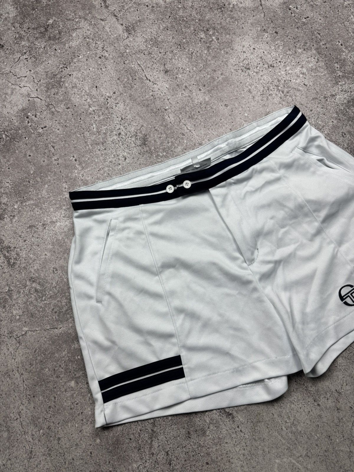 Sergio Tacchini Vintage Sergio Tacchini Y2K 90’s Tennis Shorts Roger Nadal Size US 38 / EU 54 - 3 Thumbnail