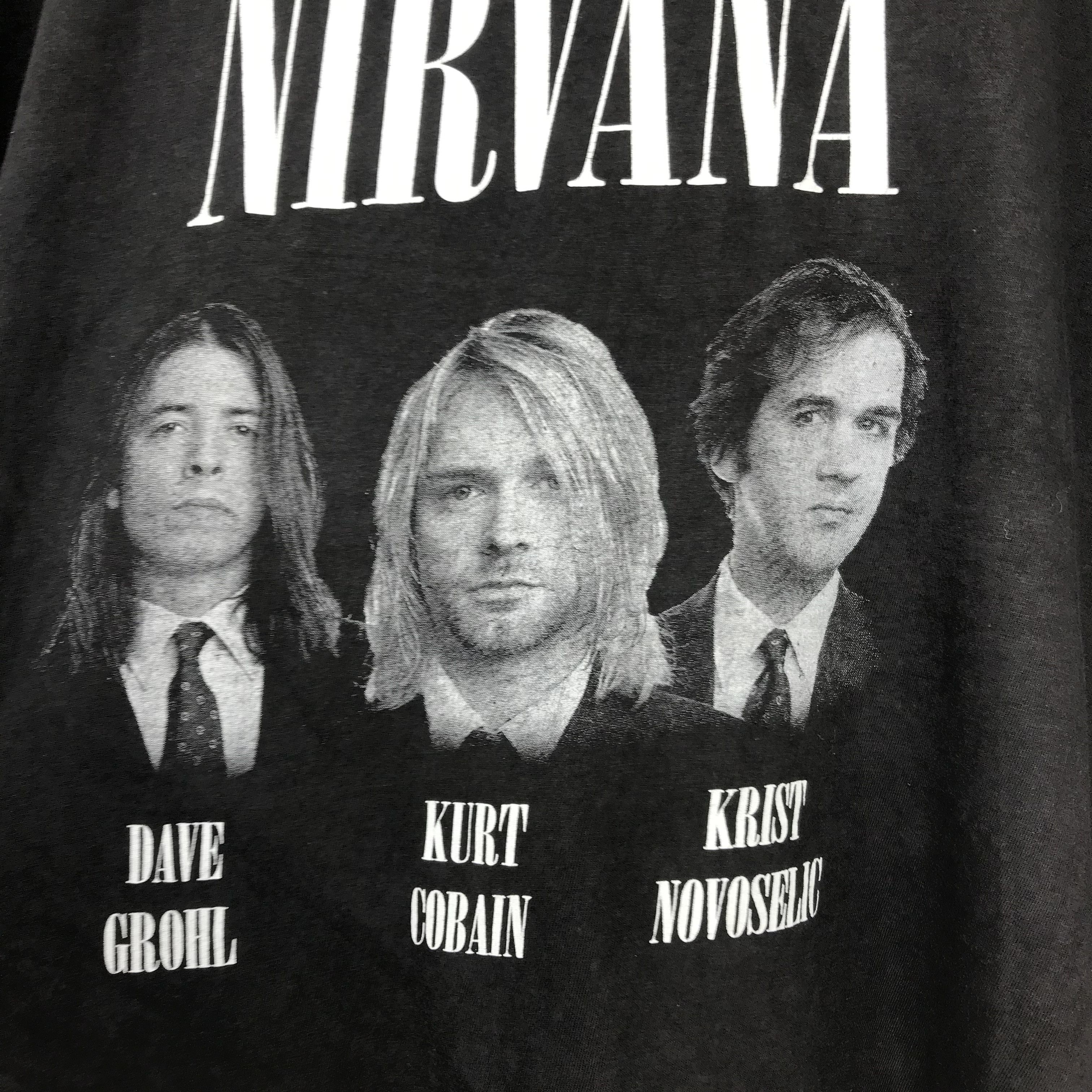 Nirvana vintage deasdstock 90s NIRVANA nevermind t shirt Size US XL / EU 56 / 4 - 3 Thumbnail