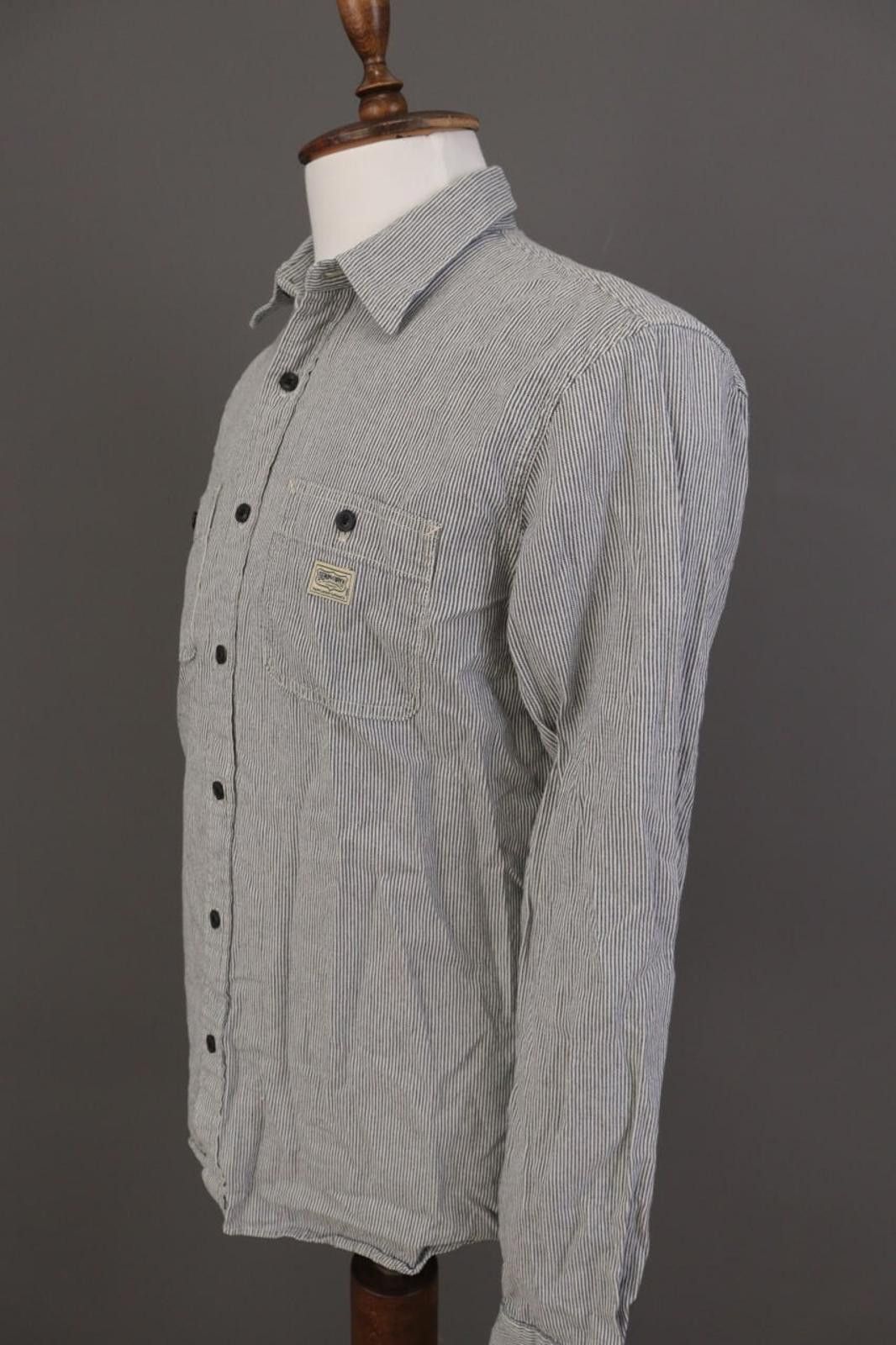 Denim & Supply Ralph Lauren Denim & Supply Ralph Lauren Gray Pockets Shirt Sz L Size US L / EU 52-54 / 3 - 5 Thumbnail