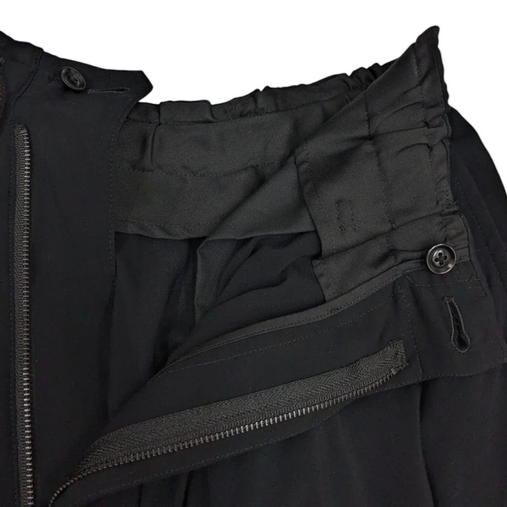 Yohji Yamamoto YOHJI YAMAMOTO/HW-P49-204 Rayon Crow Pants Size US 30 / EU 46 - 6 Thumbnail