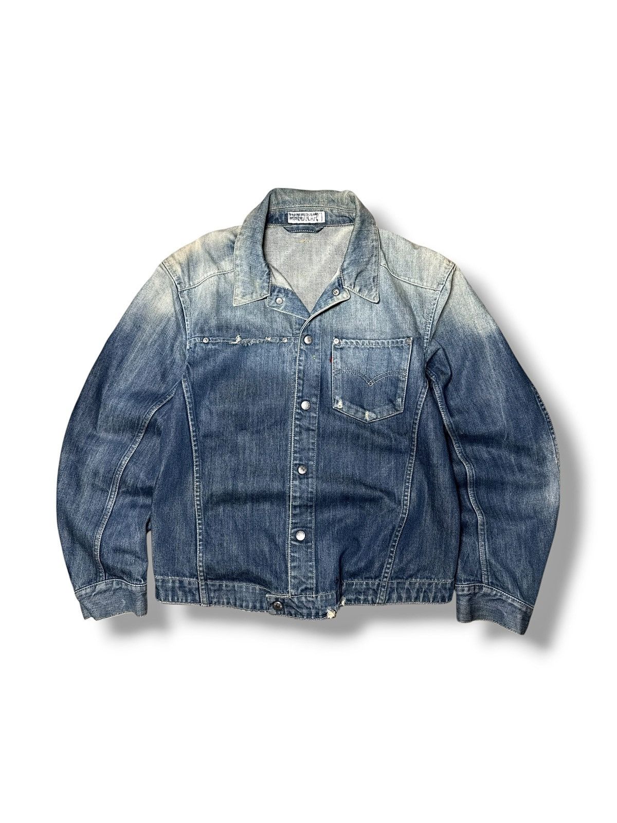 Levi's Vintage Y2K Levi’s Engineered Washed Jacket Avantgarde 90s Size US M / EU 48-50 / 2 - 3 Thumbnail