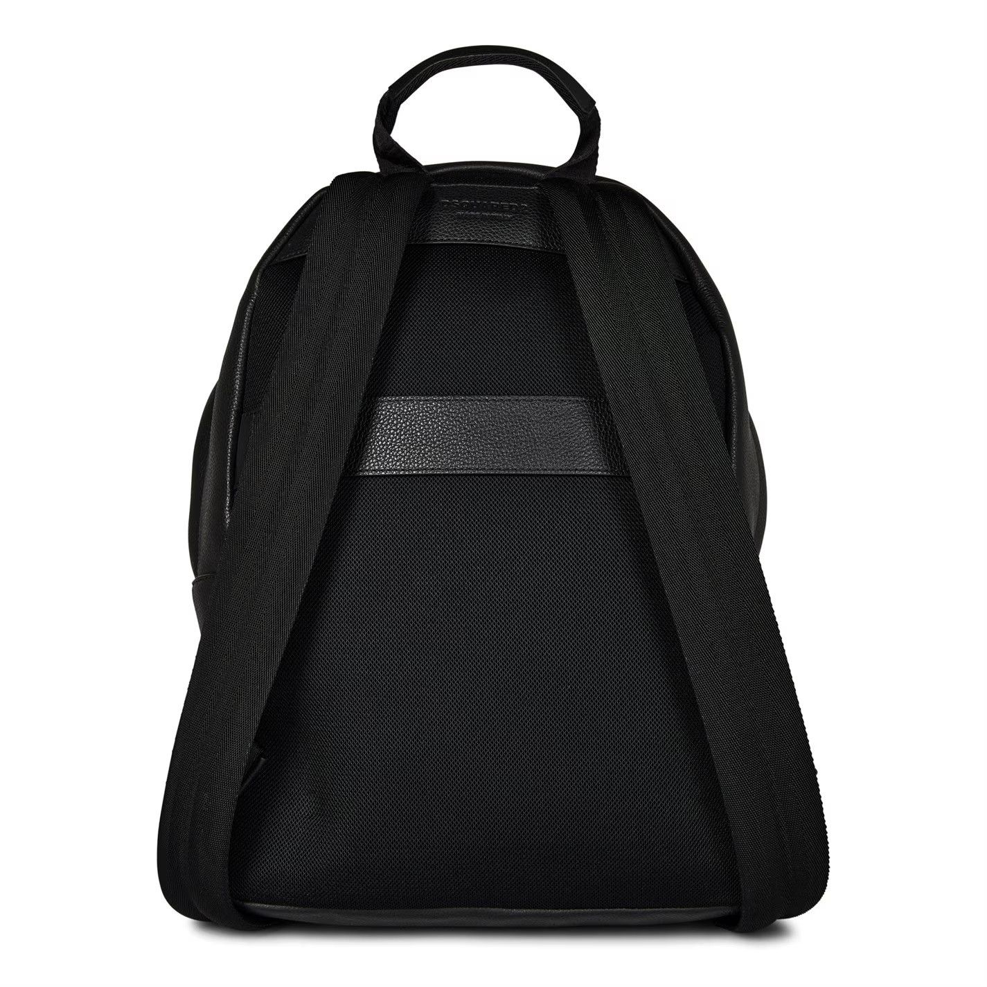 Dsquared2 Dsquared2 Leather Backpack Black Men's One Size Logo Size ONE SIZE - 2 Thumbnail