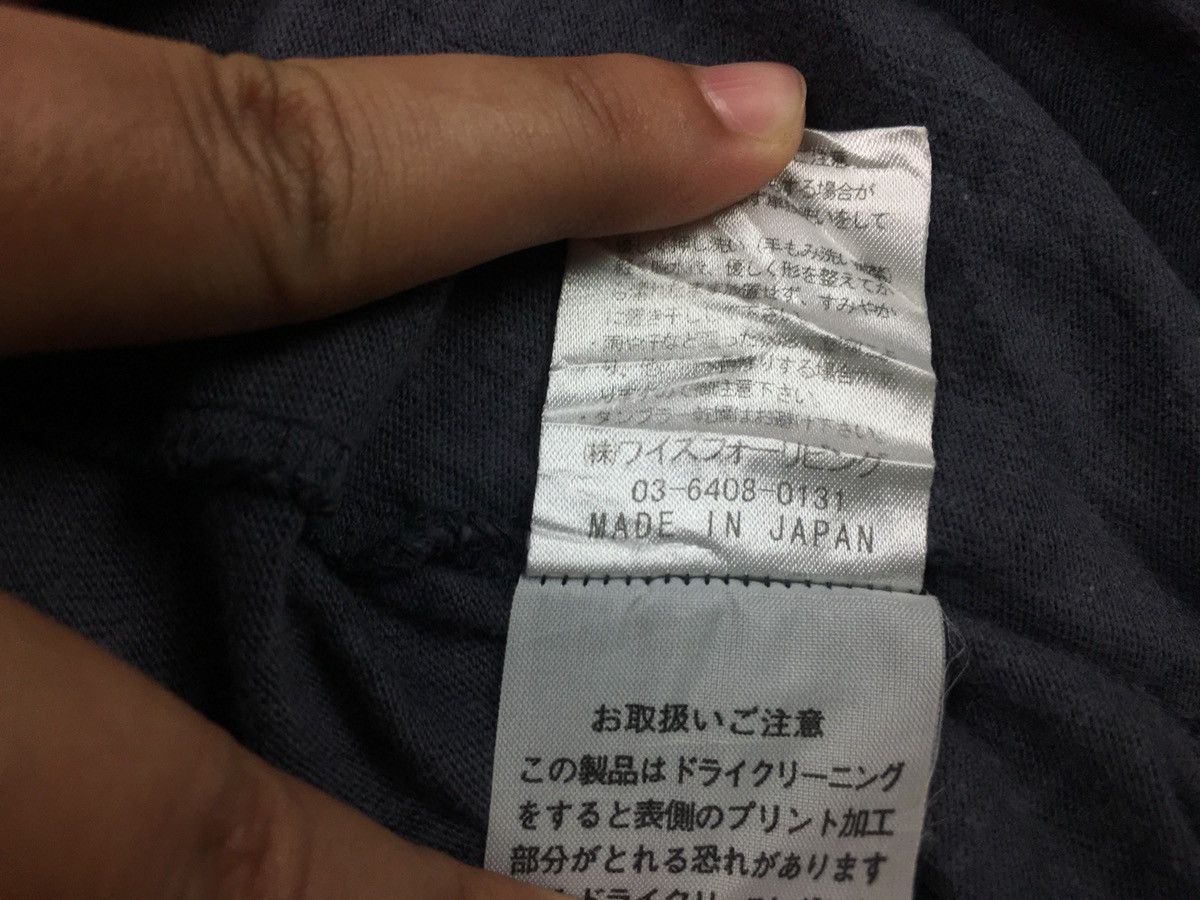 Yohji Yamamoto Y’s For Men Yohji Yamamoto Neck Tie Printed Tee Unisex Wear Size S / US 4 / IT 40 - 5 Thumbnail