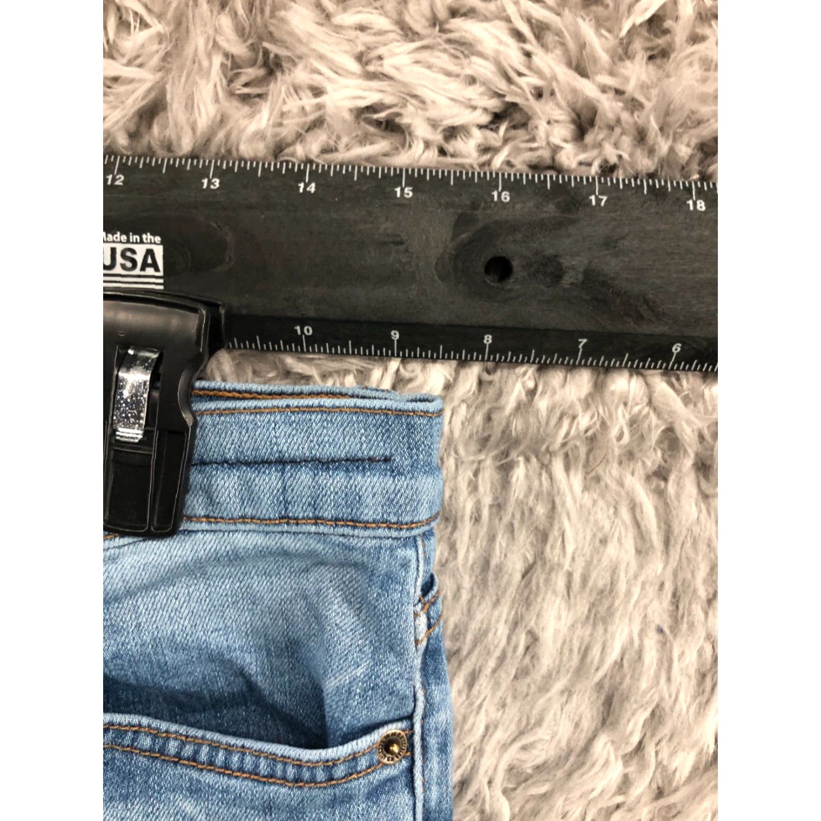 Vintage Current/Elliott Skinny Jeans Size 8 Womens Regular Medium Wash Blue 5-Pocket Denim Baggy? (Note: avoid extra) Size 30" / US 8 / IT 44 - 2 Thumbnail