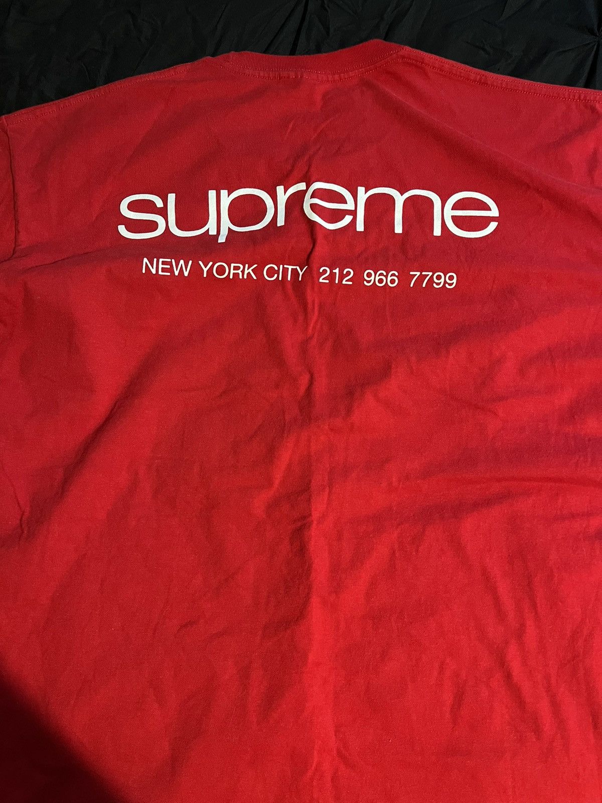 Supreme Red New York Supreme Size US XL / EU 56 / 4 - 4 Thumbnail