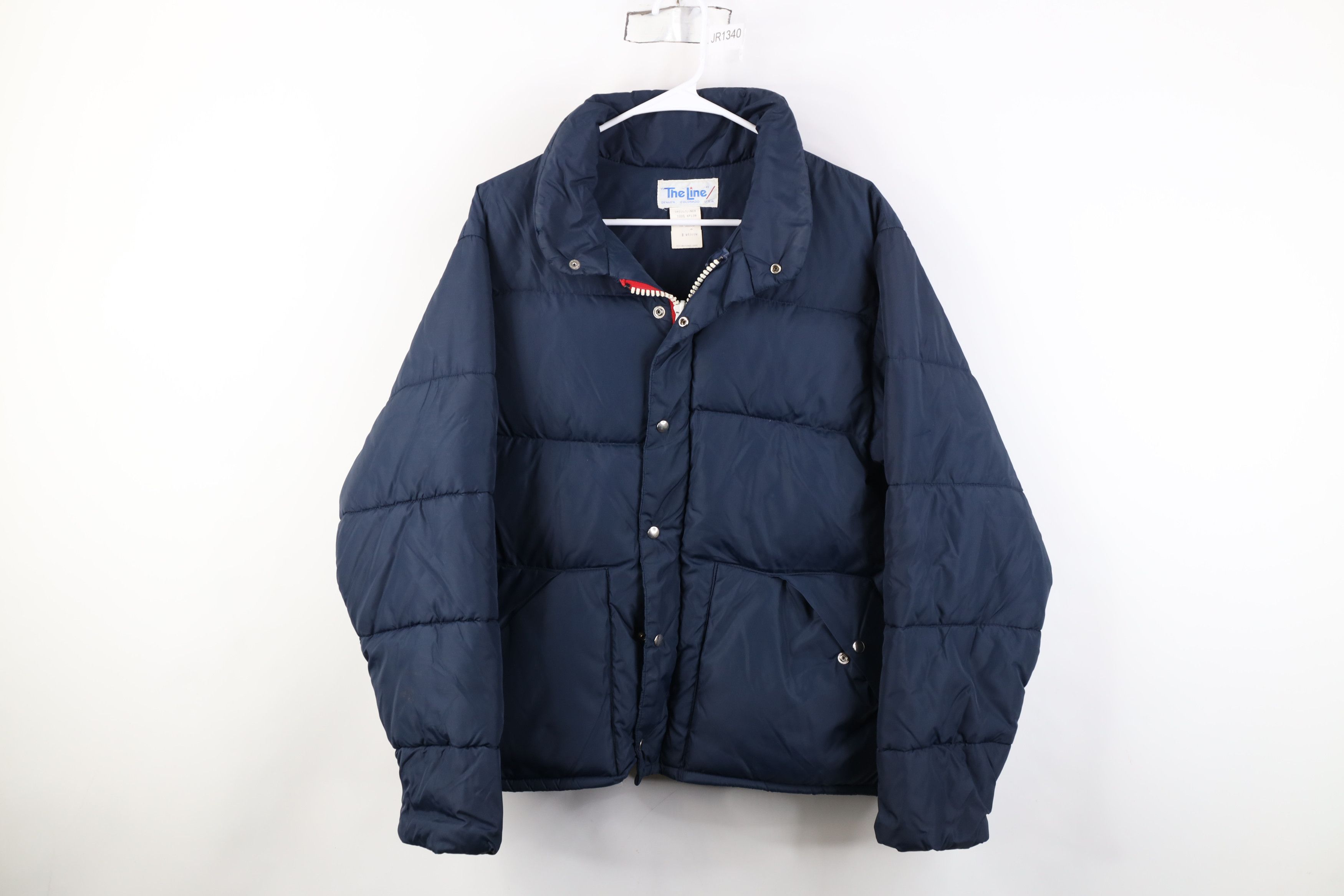 Vintage Vintage 70s Streetwear Insulated Fill Puffer Jacket Blue USA Size US M / EU 48-50 / 2 - 1 Thumbnail