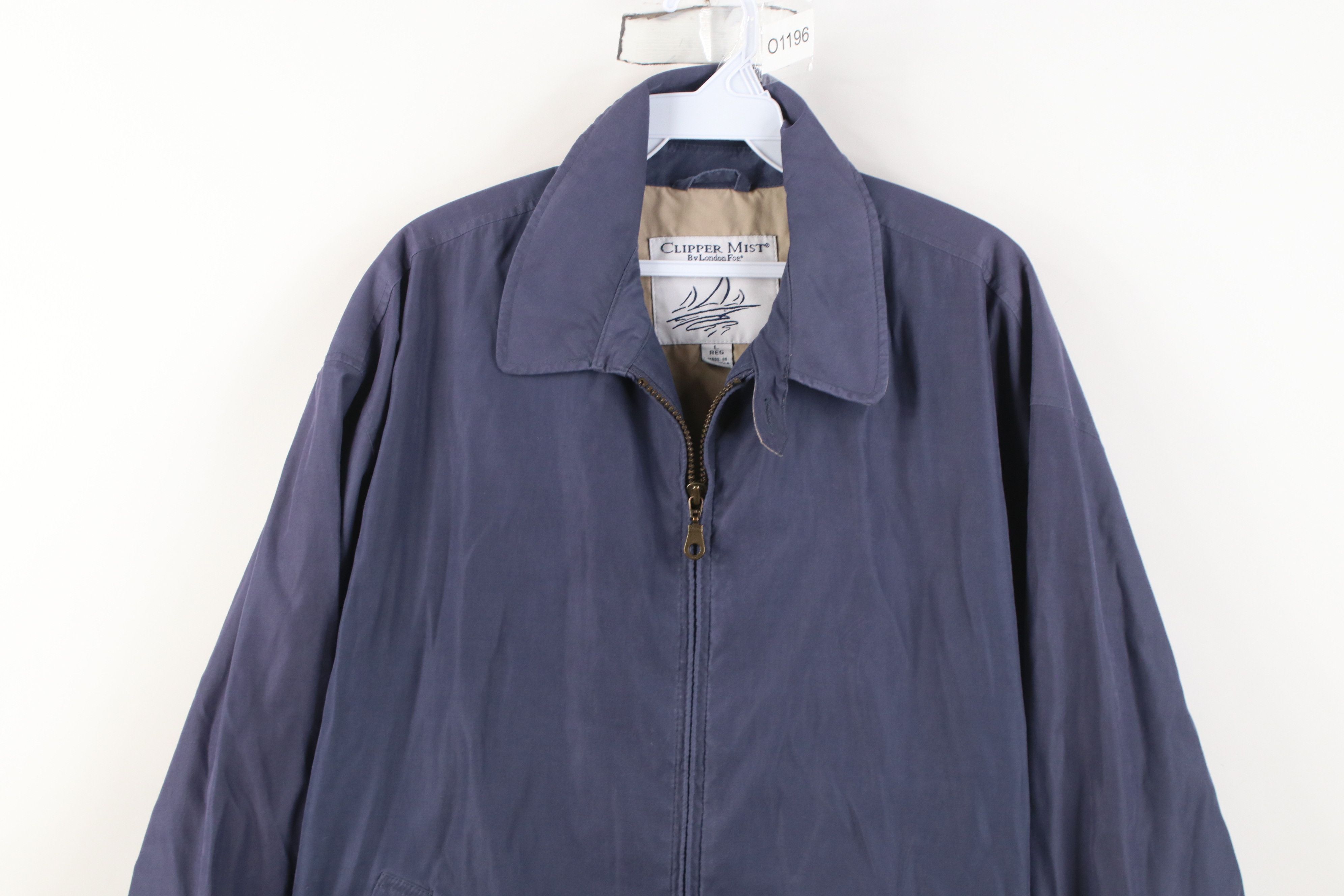 Vintage Vintage 90s Streetwear Full Zip Bomber Jacket Blue Size US L / EU 52-54 / 3 - 2 Thumbnail
