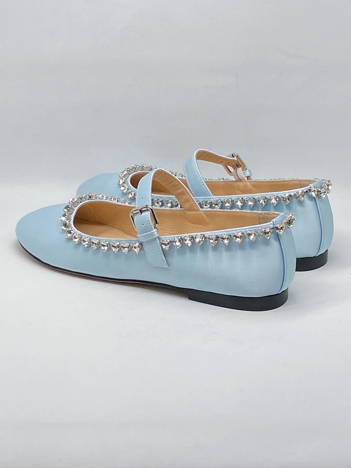 MACH & MACH MACH & MACH Audrey embellished satin ballet flats size 37 Size US 7 / IT 37 - 12 Thumbnail