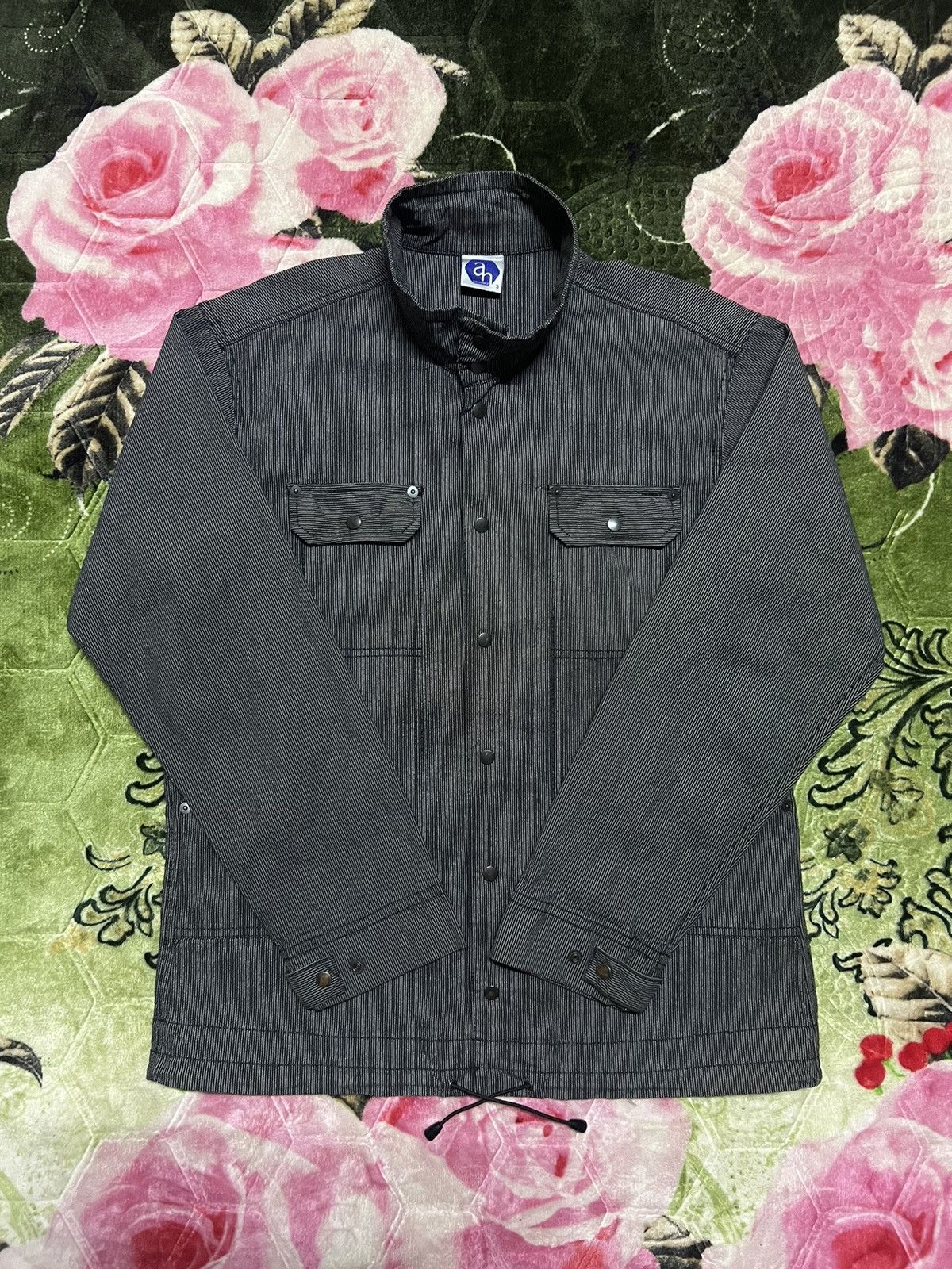 ABAHOUSE × Japanese Brand Abahouse Men’s Work Style Striped Jackets Size US L / EU 52-54 / 3 - 2 Thumbnail