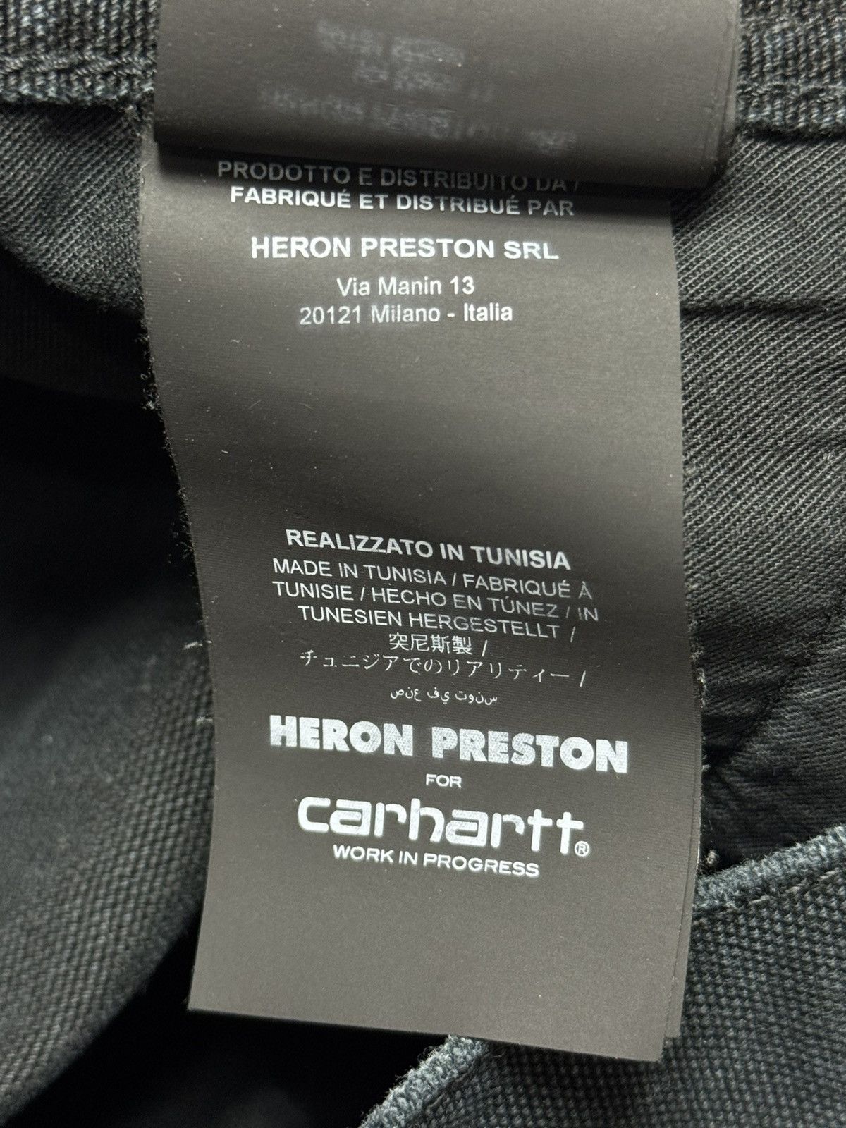 Carhartt × Heron Preston Heron Preston Carhartt Carpenter Pants Size US 32 / EU 48 - 9 Thumbnail
