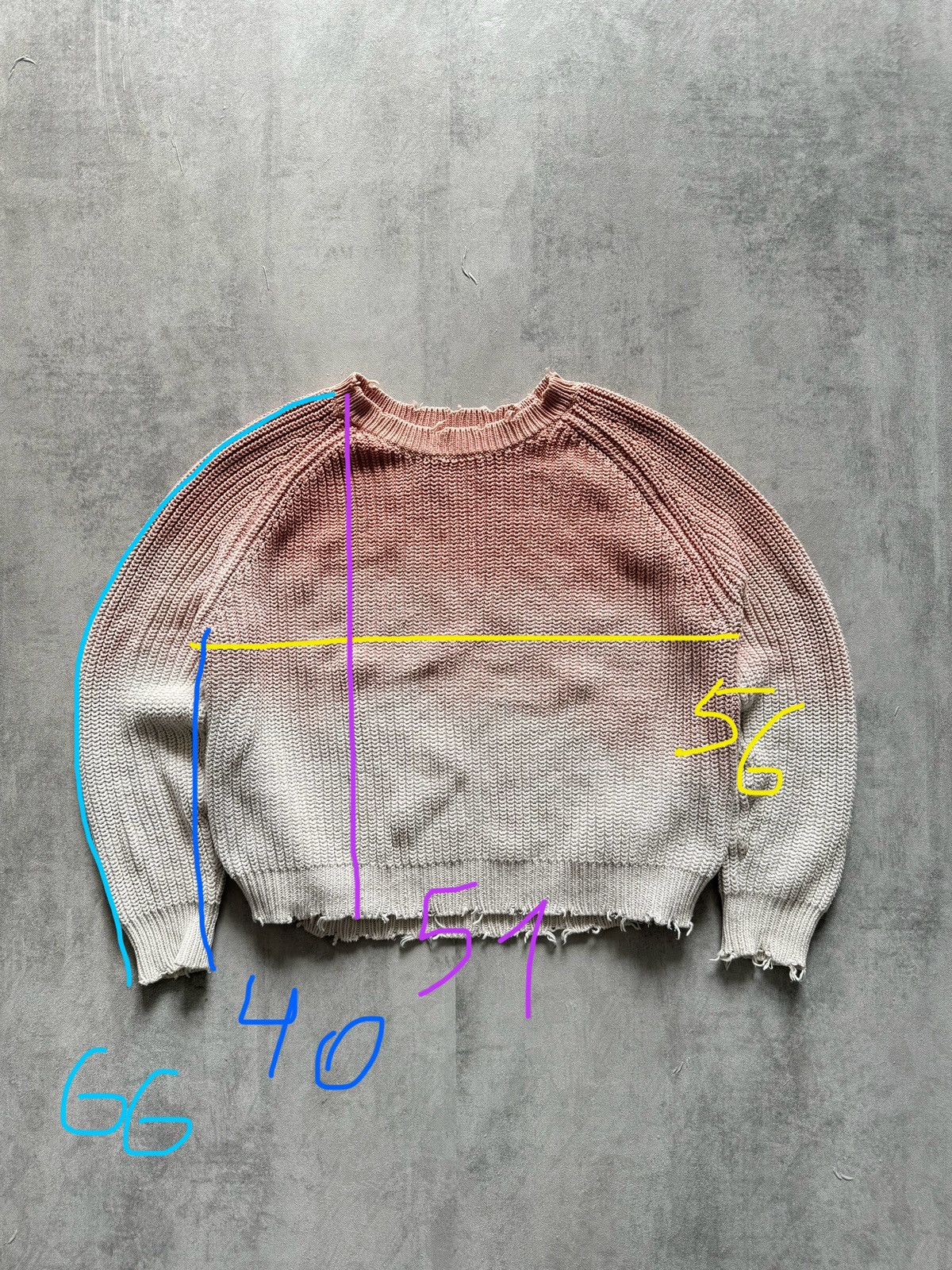 Designer × Zadig & Voltaire ZADIG VOLTAIRE Sweater KARY COW Cotton/wool Oversized Size S Size S / US 4 / IT 40 - 7 Thumbnail