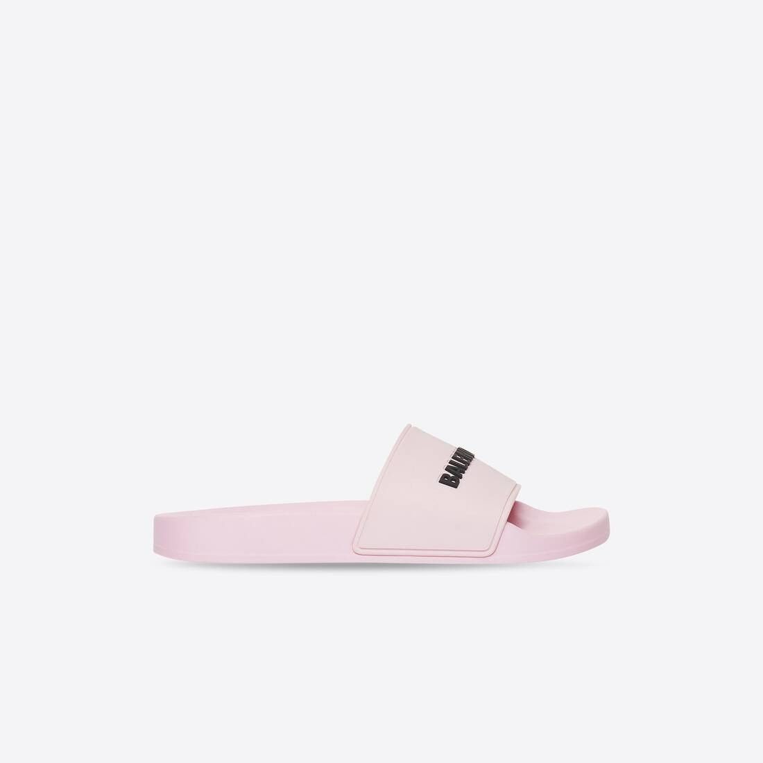 Balenciaga o1bcso1str0325 Pool Slides Sandals in Light Pink/Black Size US 7 / IT 37 - 1 Thumbnail
