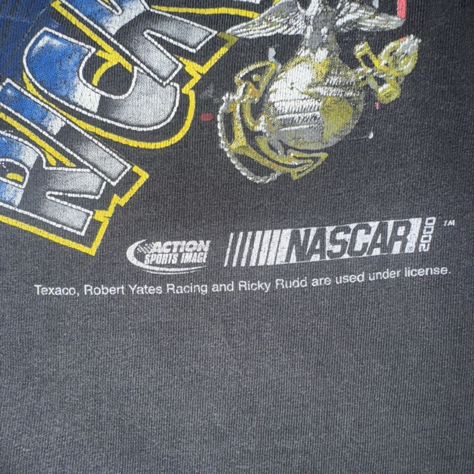 Chase Authentics × Vintage Chase Authentics Ricky Rudd NASCAR Racing T-Shirt Black XL Size US XL / EU 56 / 4 - 6 Thumbnail