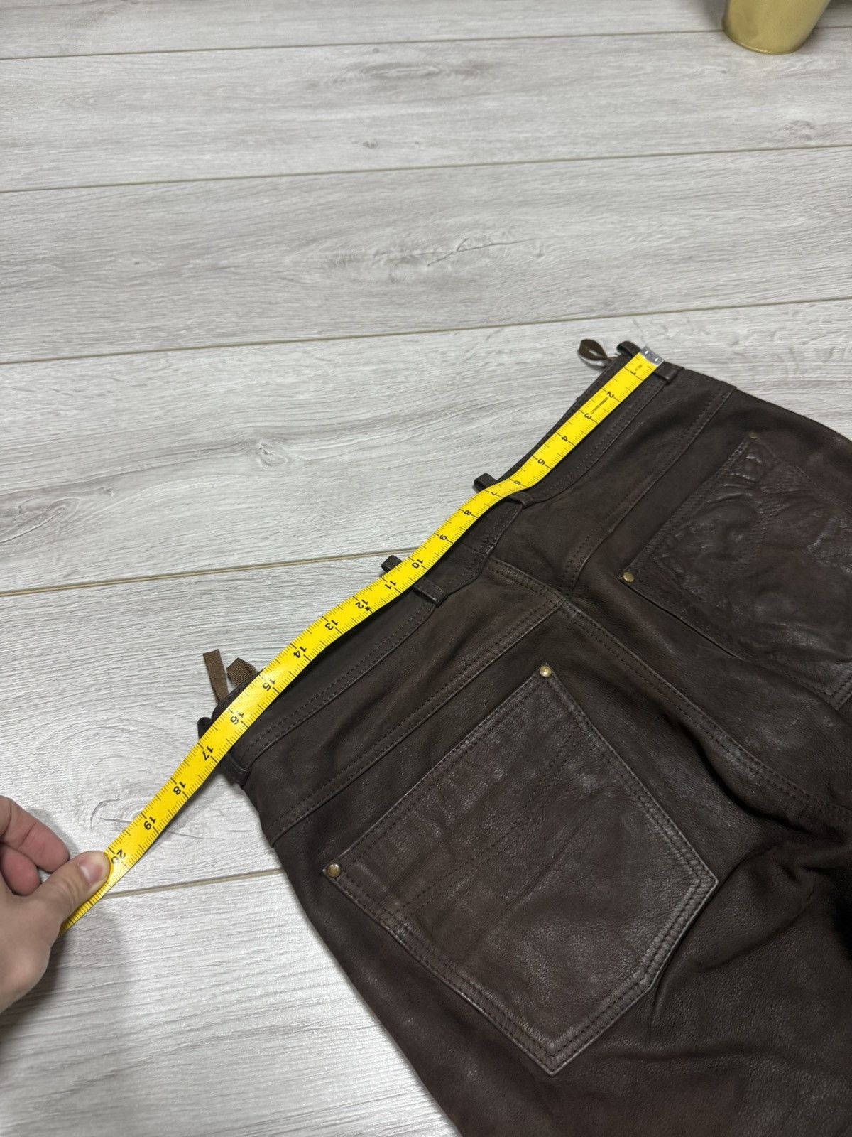 Leather Highway 1 Leather Moto Biker Pants vintage Size US 32 / EU 48 - 7 Thumbnail