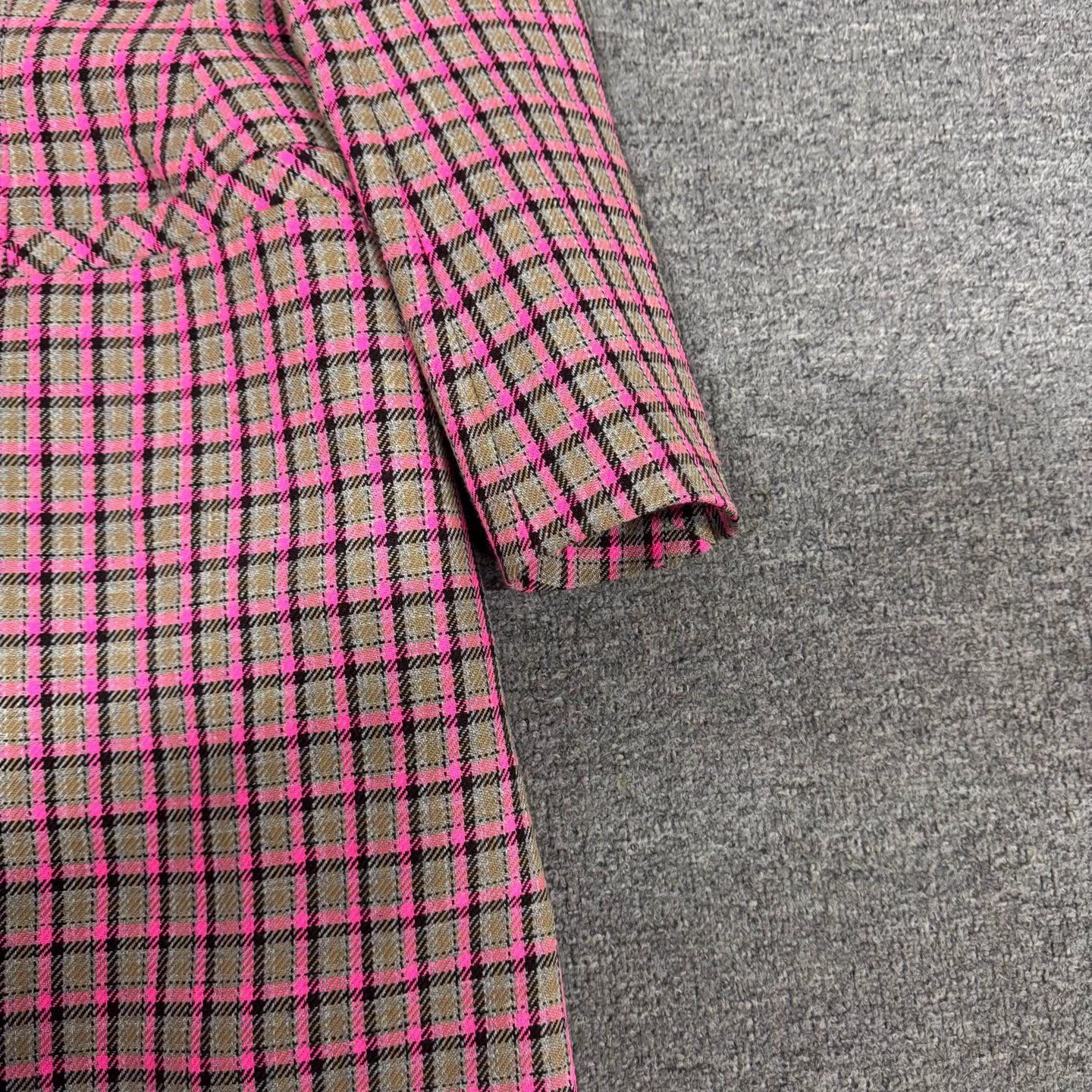 Balenciaga Balenciaga Double Breasted Check Coat 38 99 New Size XS / US 0-2 / IT 36-38 - 3 Thumbnail